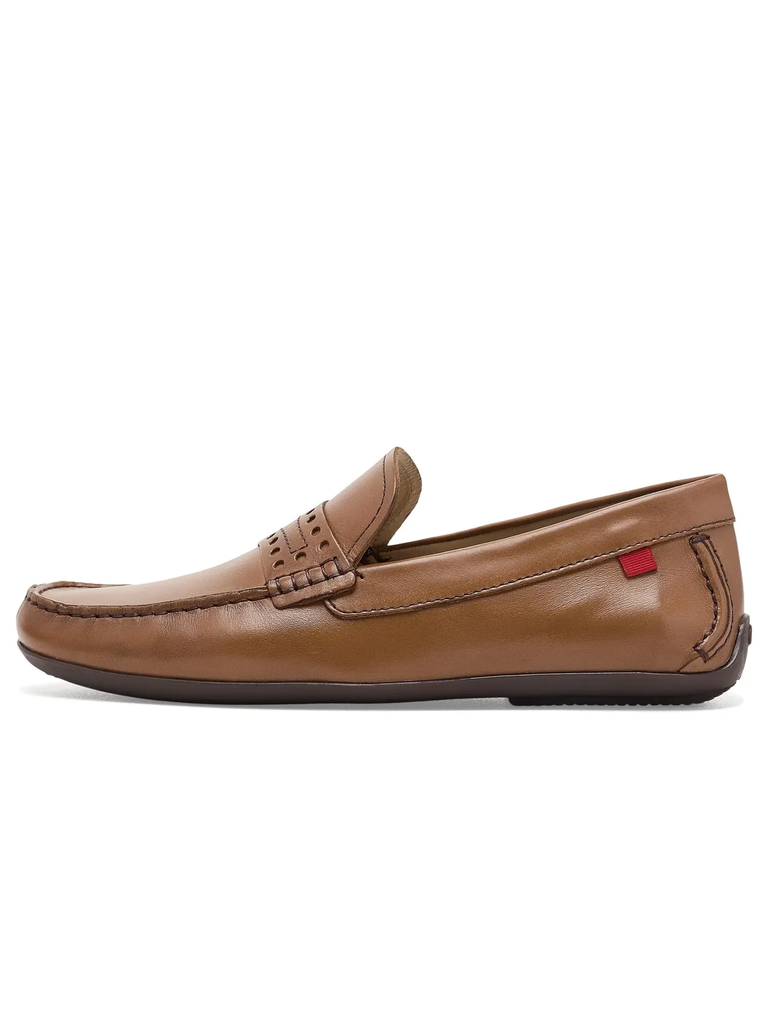 Кожаные лоферы Bradford Street Marc Joseph New York — изображение 4 из 4, бежевый