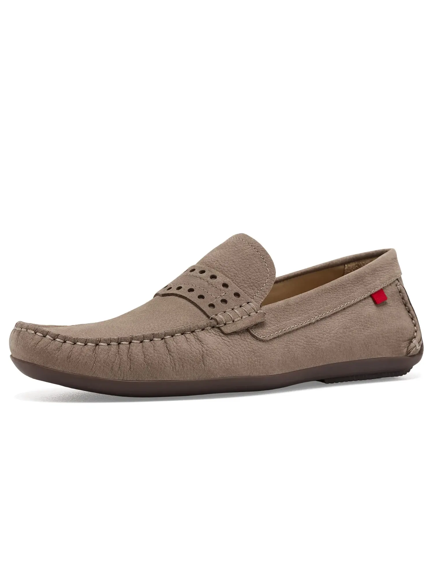 Кожаные лоферы Bradford Street Marc Joseph New York — изображение 1 из 4, тауп