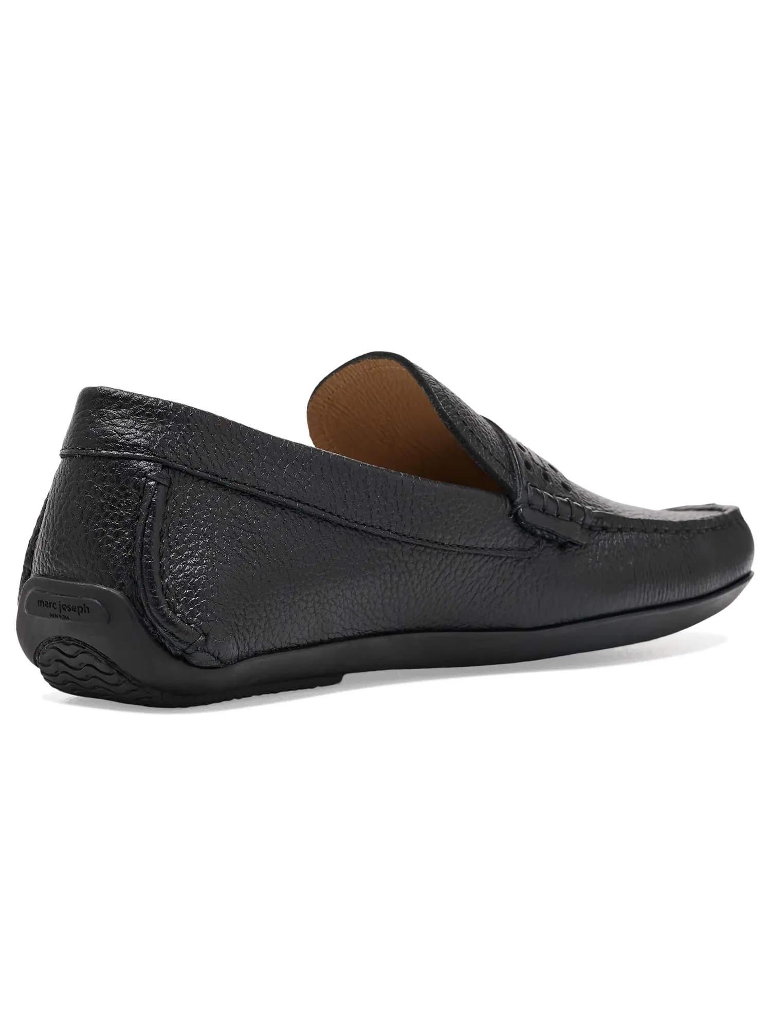 Кожаные лоферы Bradford Street Marc Joseph New York — изображение 3 из 4, черный
