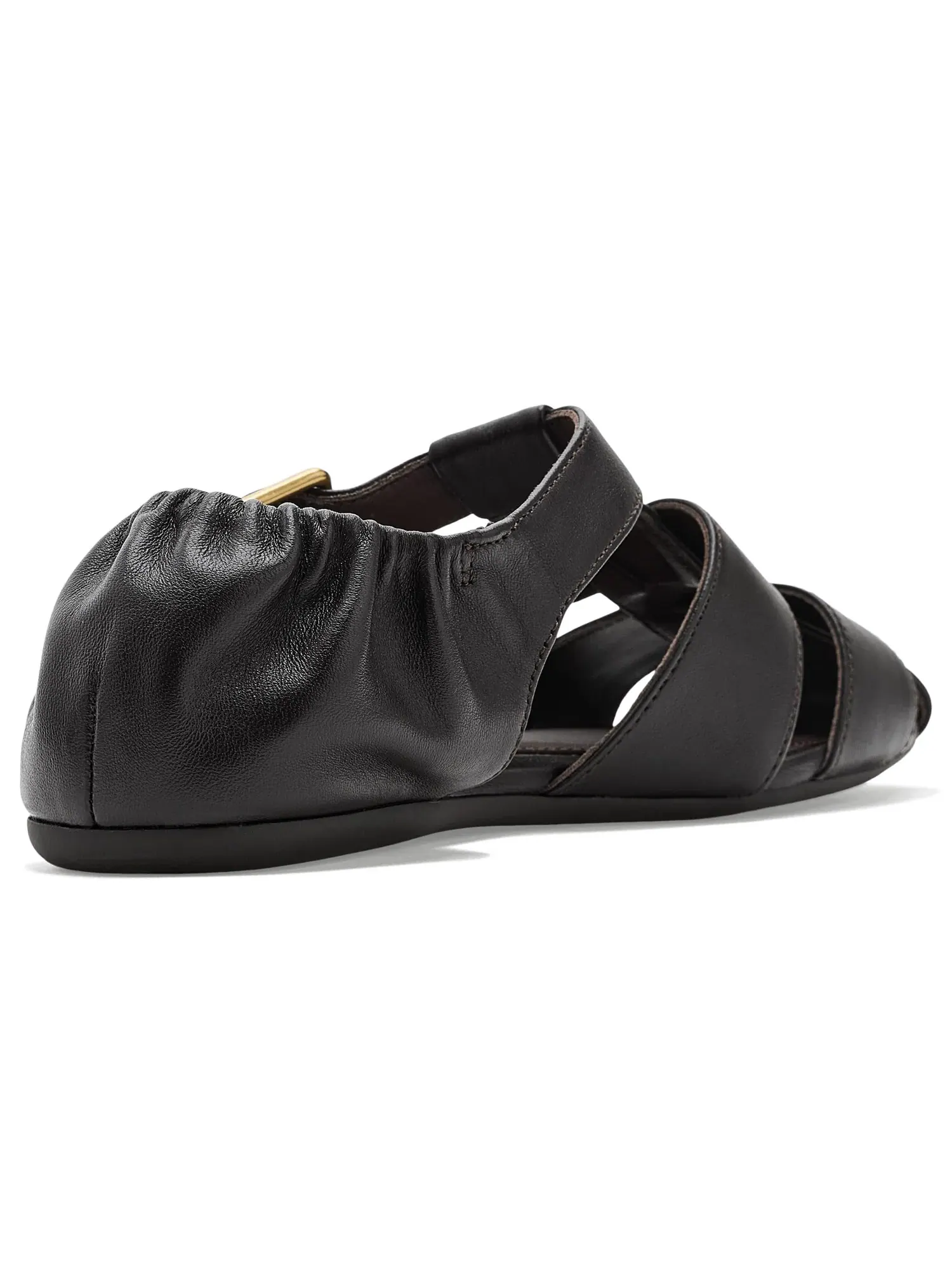 Сандалии Greta Fisherman Flats Madewell — изображение 3 из 4, карабовый