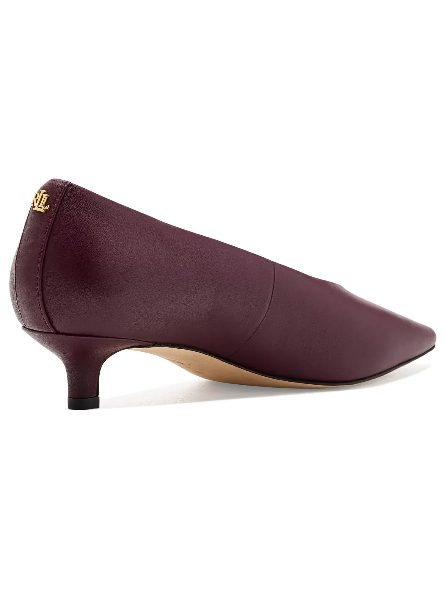 Туфли Francesca Nappa Leather Pumps Lauren Ralph Lauren — изображение 3 из 4, красный