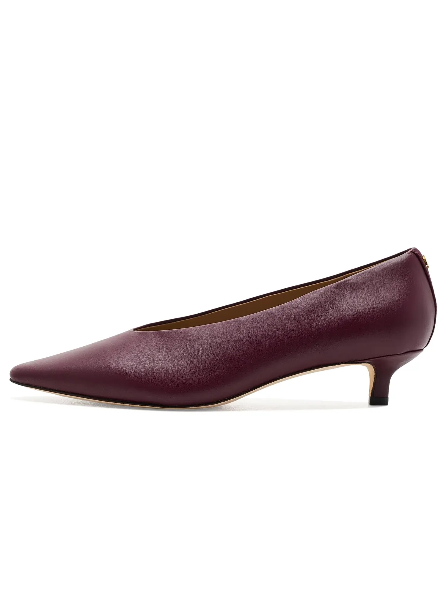 Туфли Francesca Nappa Leather Pumps Lauren Ralph Lauren — изображение 4 из 4, красный