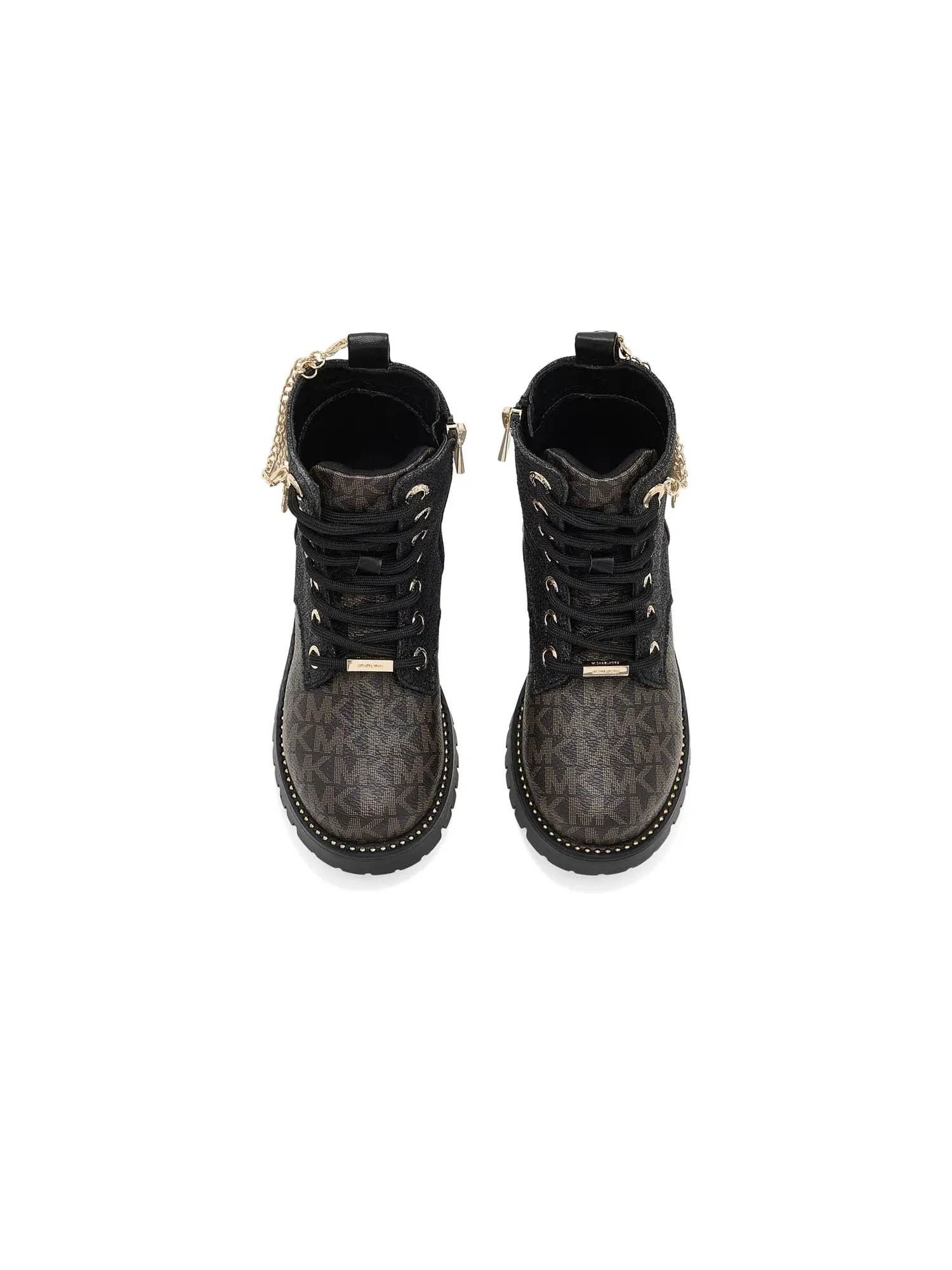 Ботинки Kalina Charm (для маленьких и больших детей) Michael Michael Kors Kids — изображение 2 из 4, коричневый