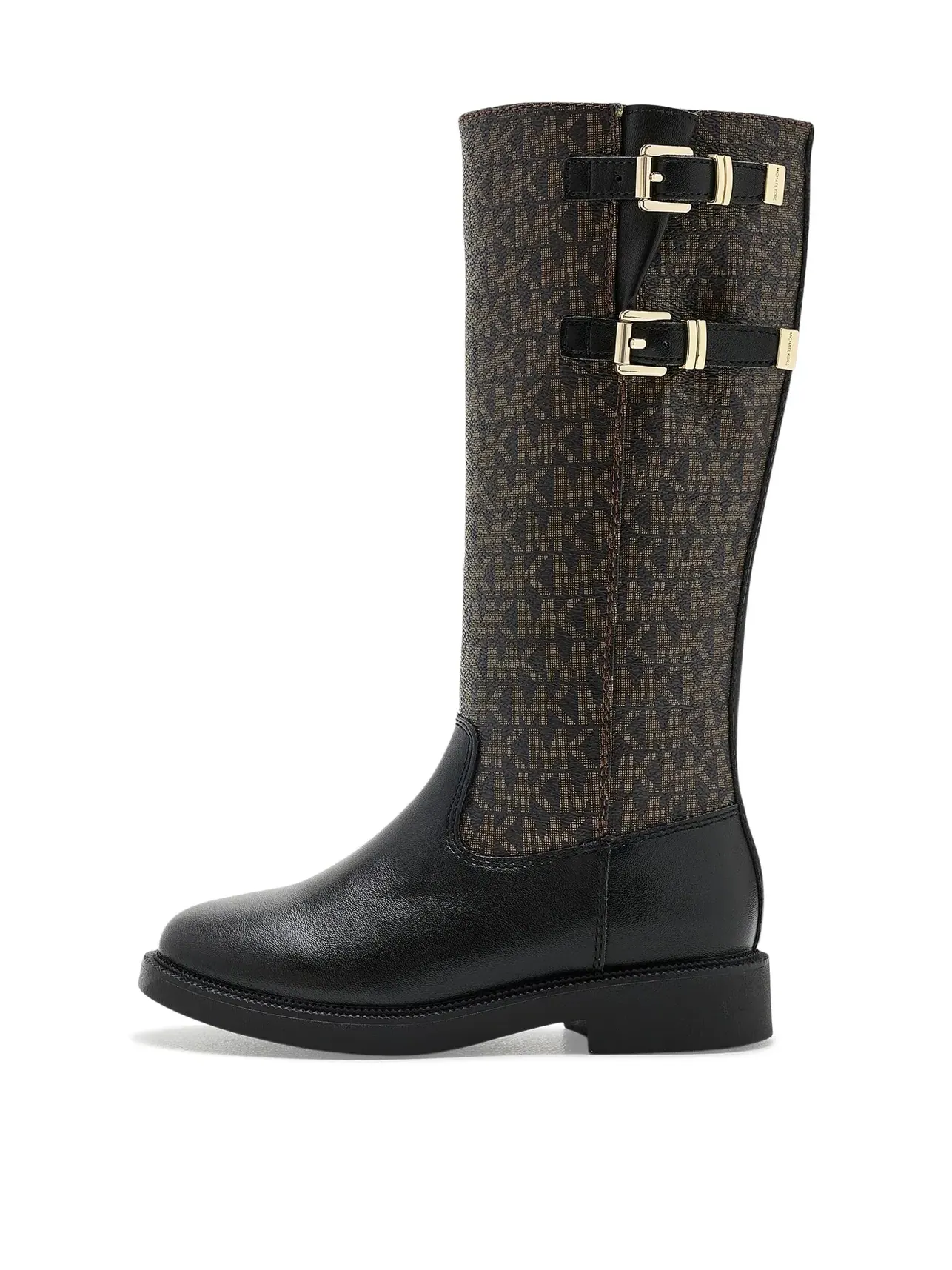 Ботинки Abigail Buckle (для маленьких и больших детей) Michael Michael Kors Kids — изображение 4 из 4, коричневый