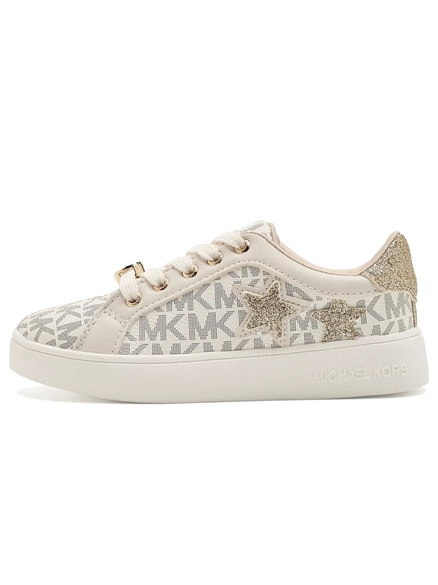 Кроссовки Jem Raine Star (для маленьких и больших детей) Michael Michael Kors Kids — изображение 4 из 4, ванильный