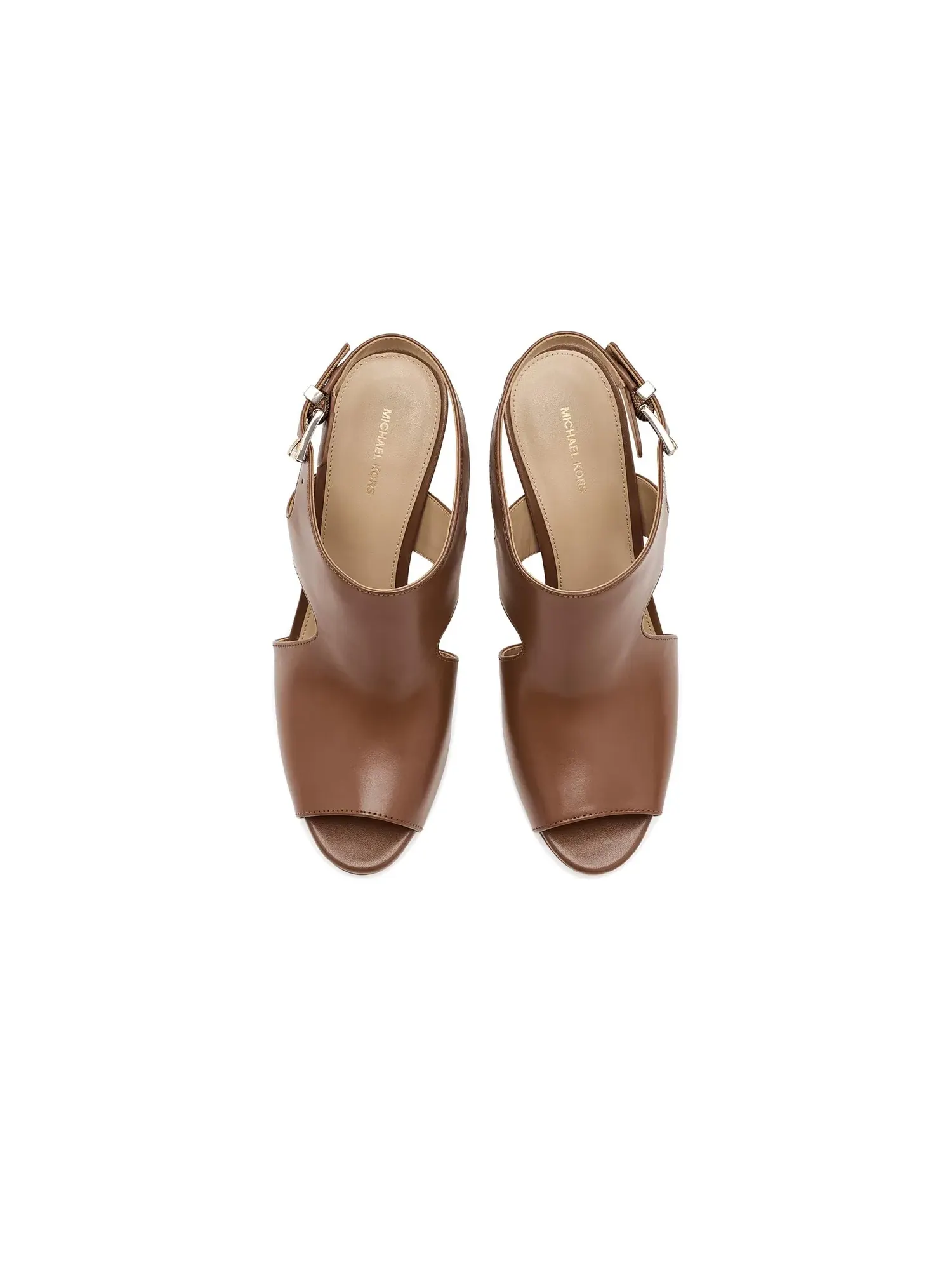 Сандалии на каблуке Harper Michael Michael Kors — изображение 2 из 4, коричневый