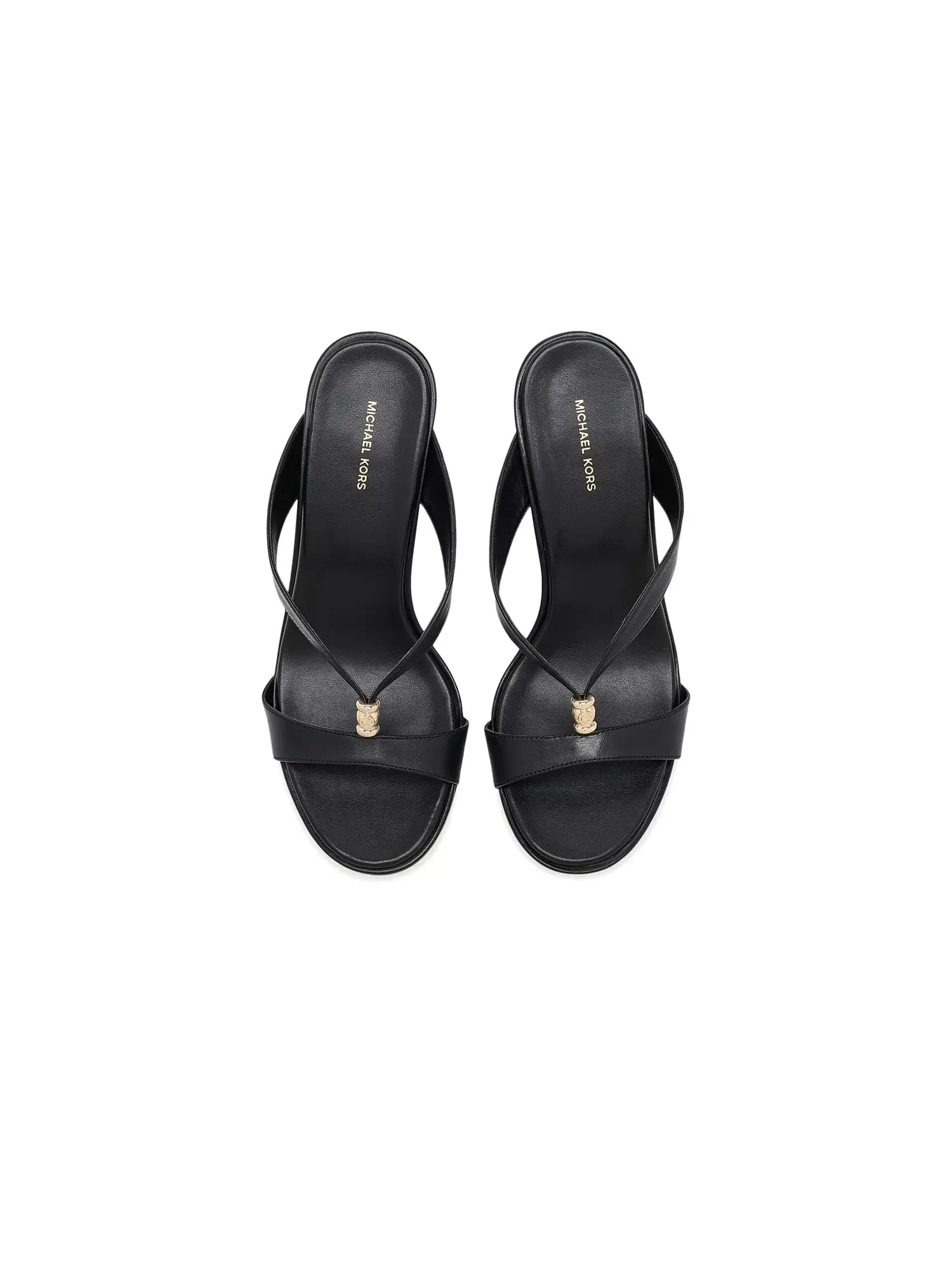 Туфли на каблуке-танкетке Cherie Wedges Michael Michael Kors — изображение 2 из 4, черный
