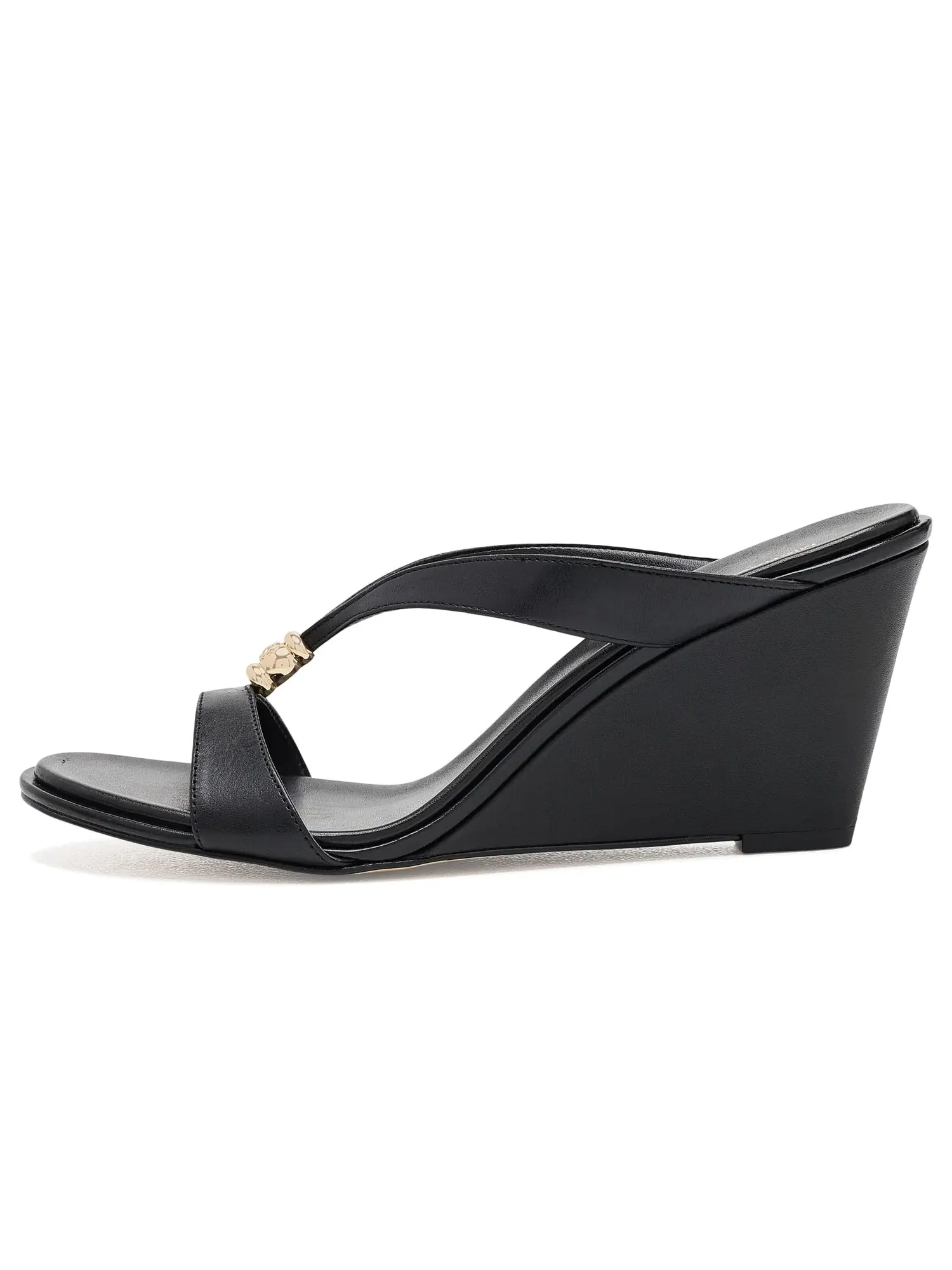 Туфли на каблуке-танкетке Cherie Wedges Michael Michael Kors — изображение 4 из 4, черный