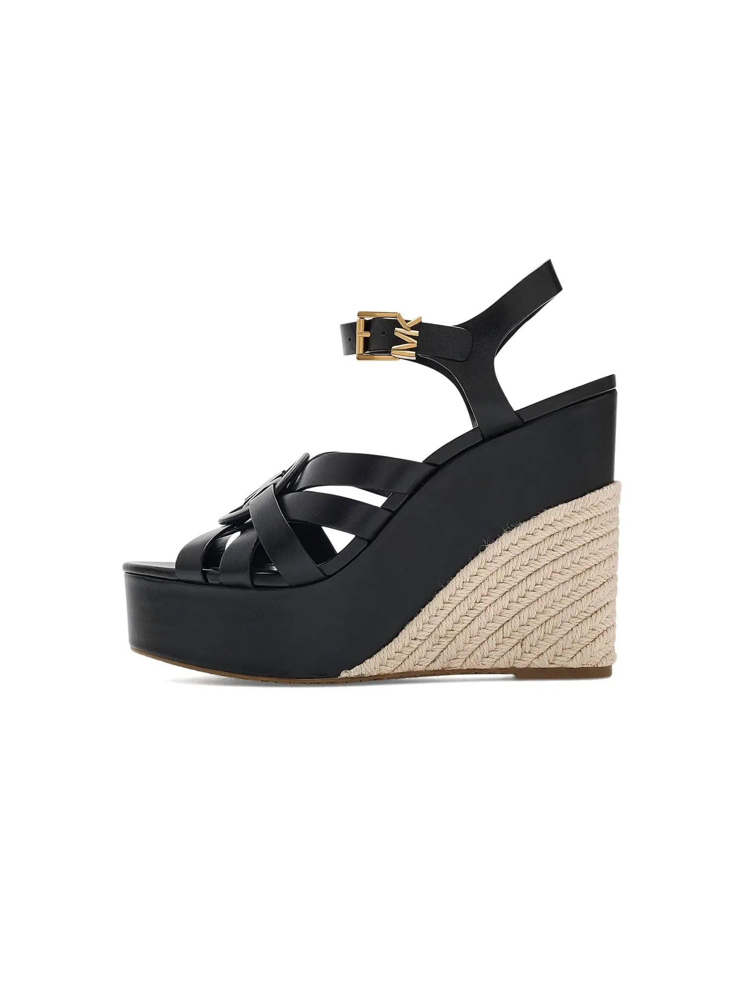 Туфли на каблуке-танкетке Erika Wedges Michael Michael Kors — изображение 4 из 4, черный