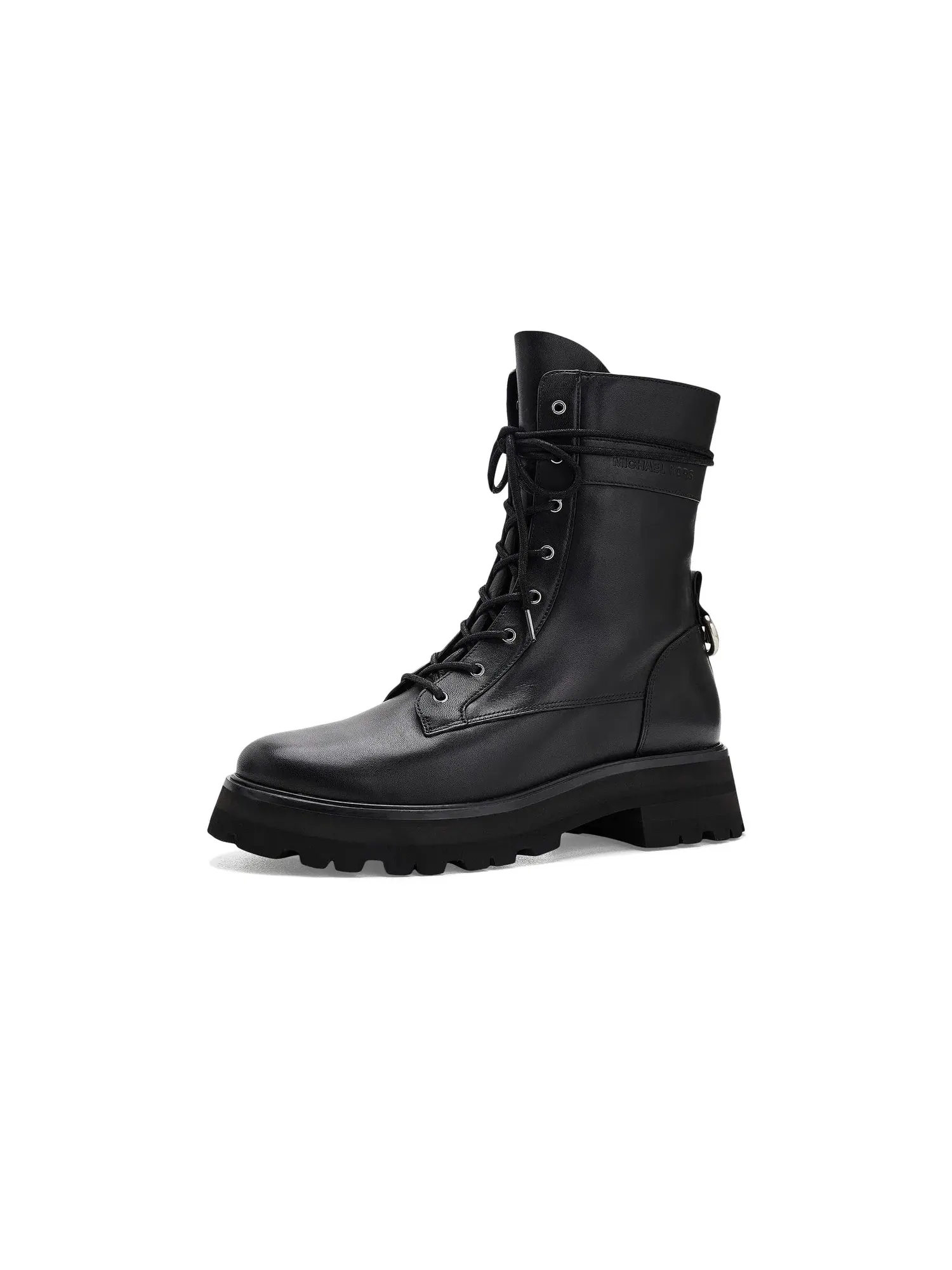 Ботинки Caleb Lug Booties Michael Michael Kors — изображение 1 из 4, черный