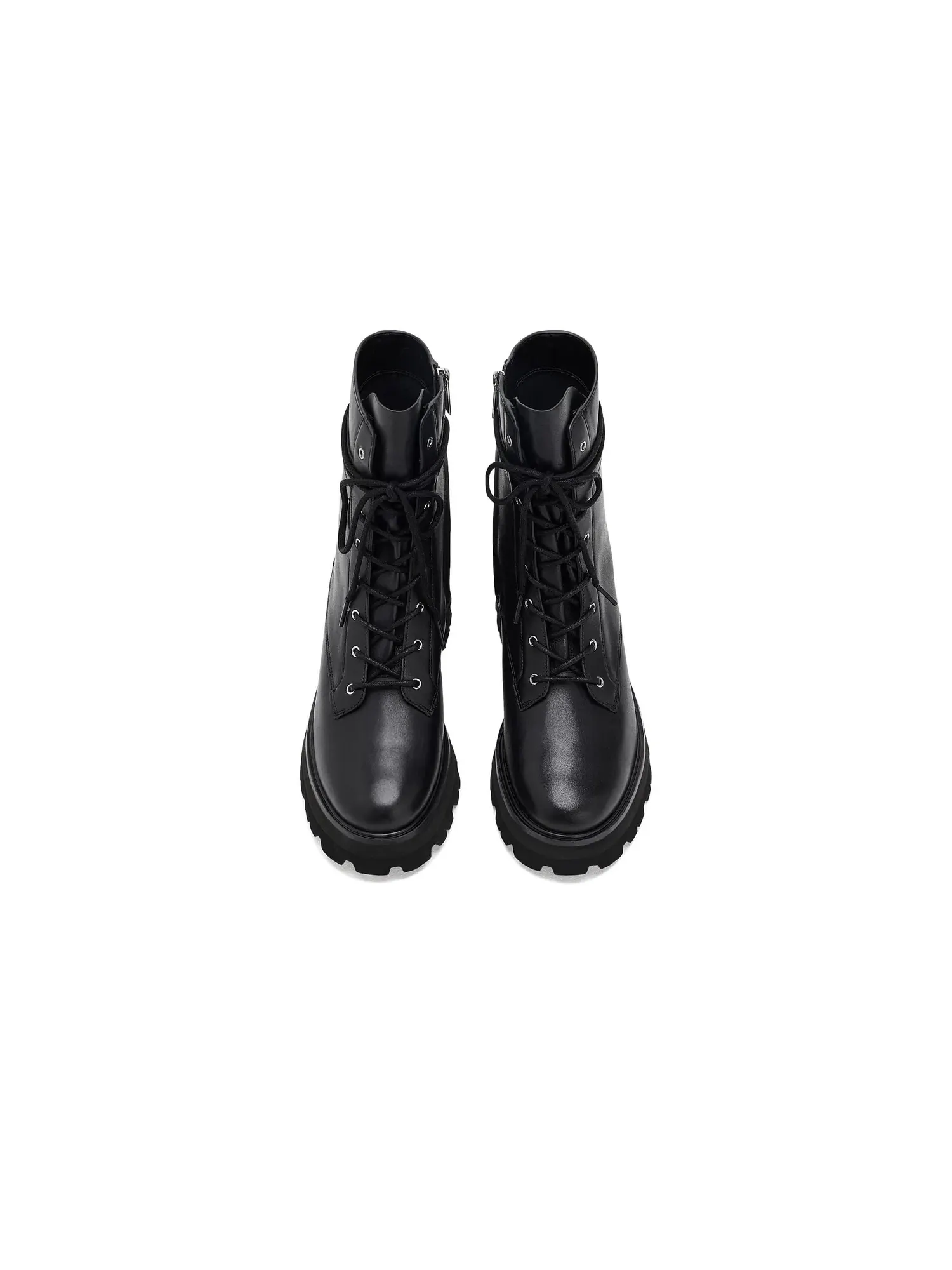 Ботинки Caleb Lug Booties Michael Michael Kors — изображение 2 из 4, черный