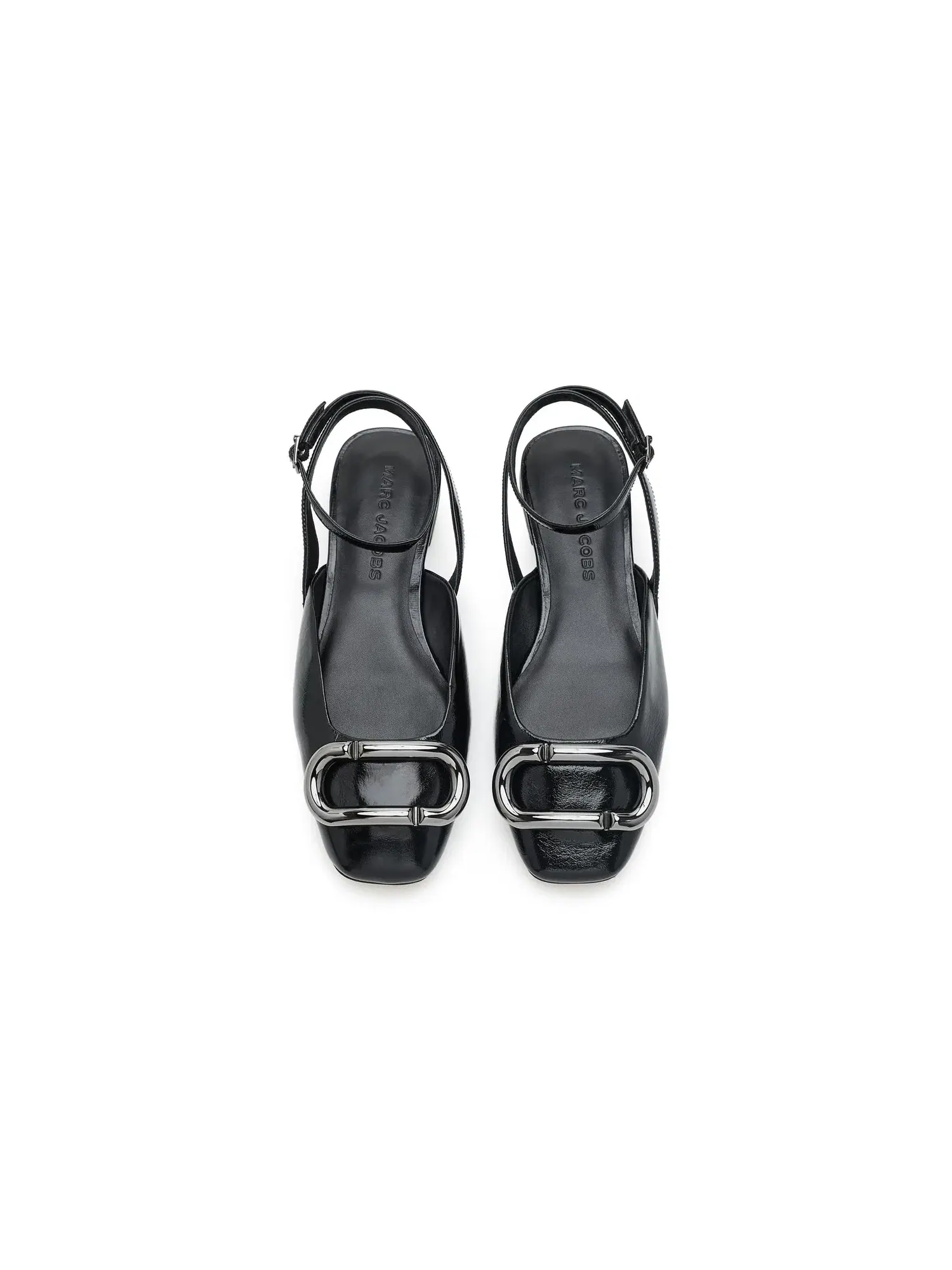 Балетки The Pop J Marc Flats Marc Jacobs — изображение 2 из 4, черный