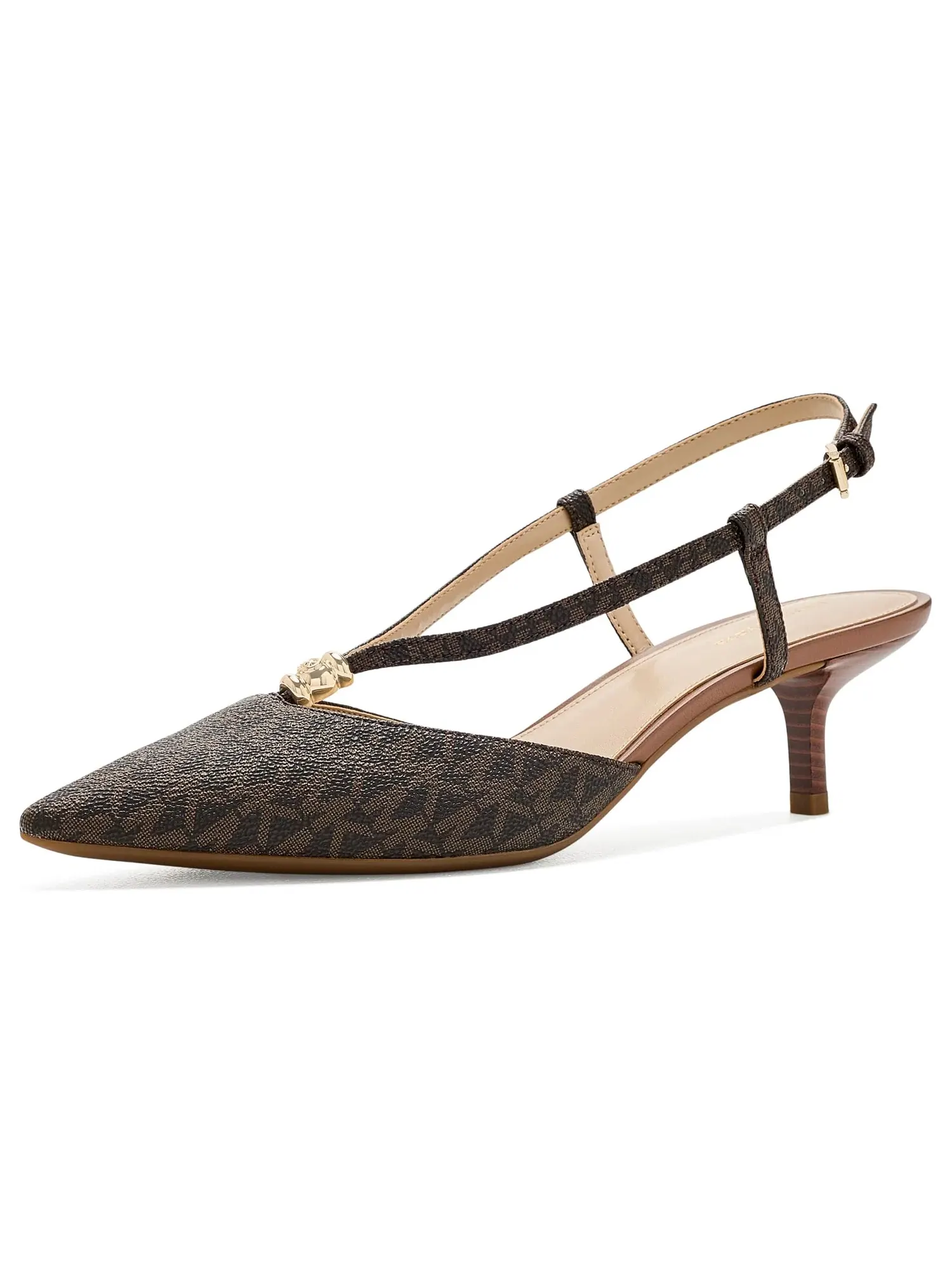 Туфли Cherie Flex Mid Pumps Michael Michael Kors — изображение 1 из 4, коричневый