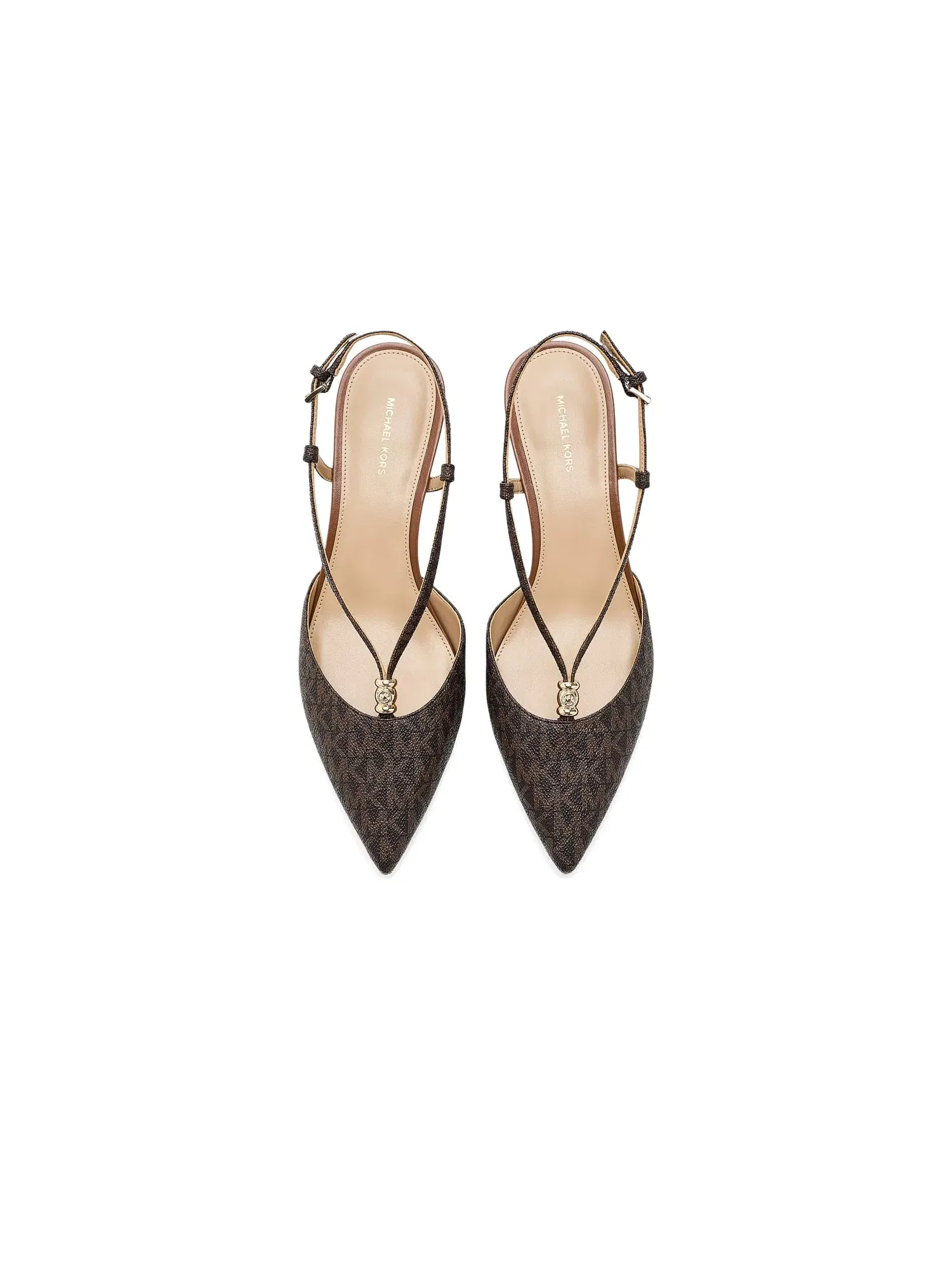 Туфли Cherie Flex Mid Pumps Michael Michael Kors — изображение 2 из 4, коричневый