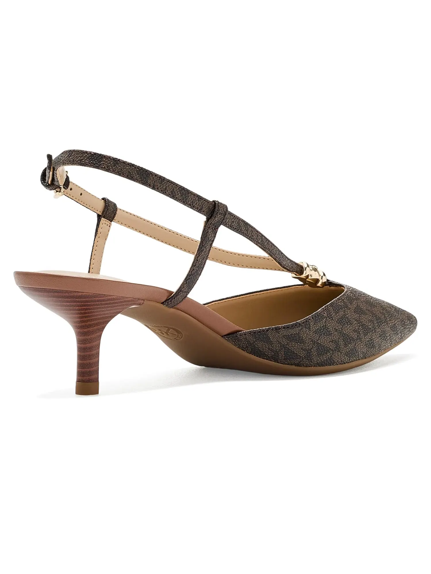 Туфли Cherie Flex Mid Pumps Michael Michael Kors — изображение 3 из 4, коричневый