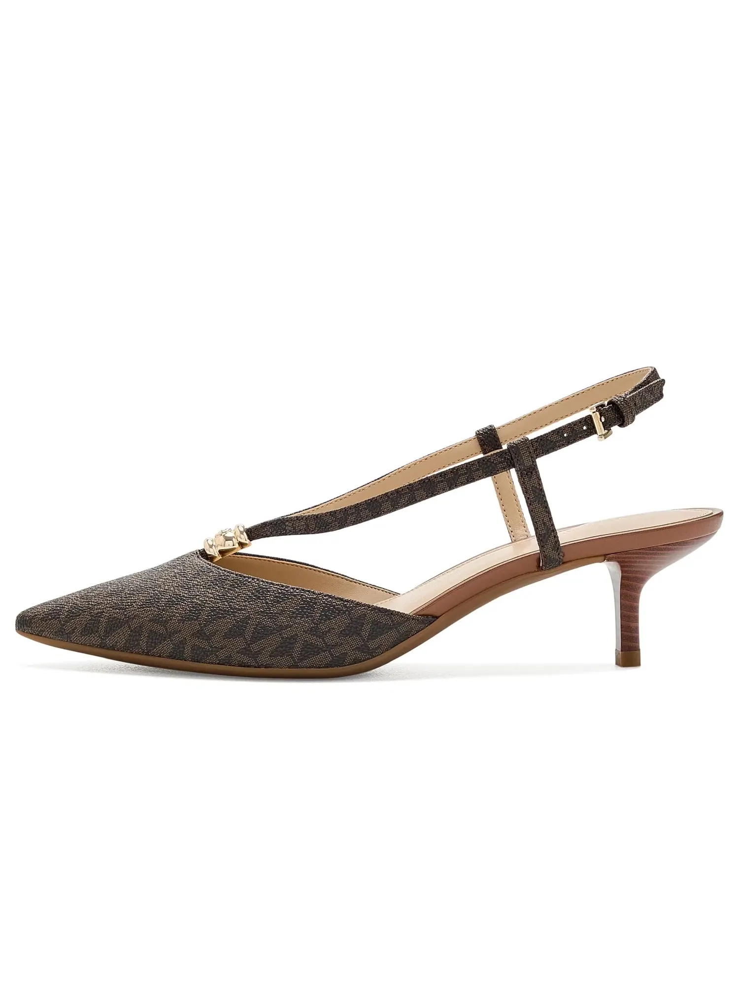 Туфли Cherie Flex Mid Pumps Michael Michael Kors — изображение 4 из 4, коричневый