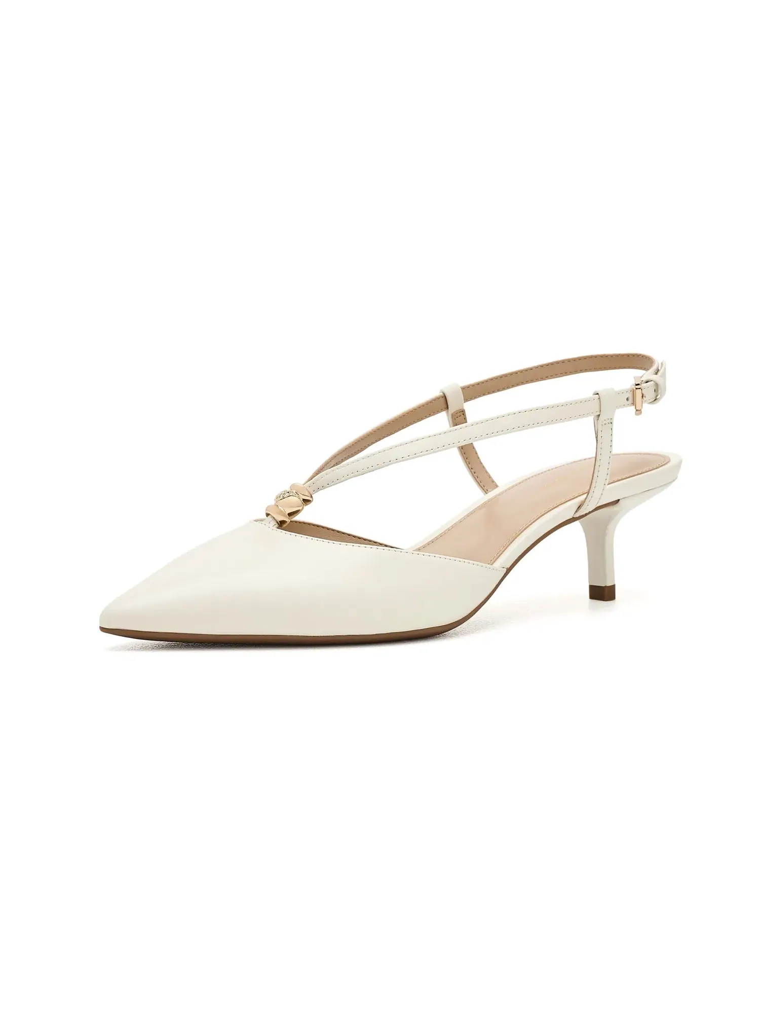 Туфли Cherie Flex Mid Pumps Michael Michael Kors — изображение 1 из 4, белый