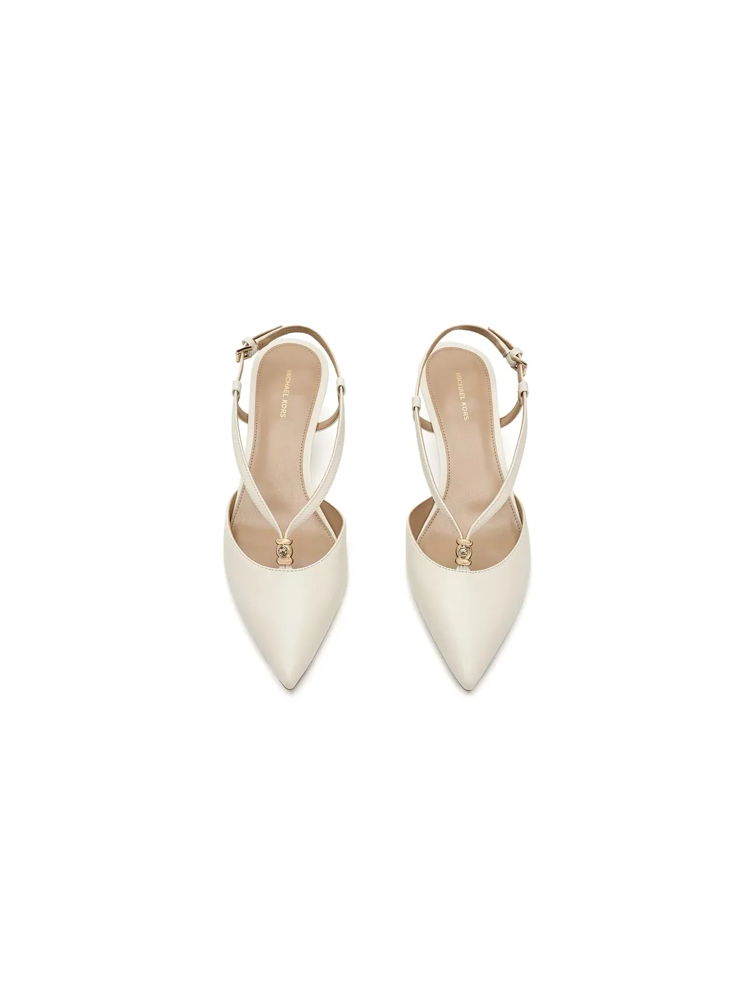 Туфли Cherie Flex Mid Pumps Michael Michael Kors — изображение 2 из 4, белый