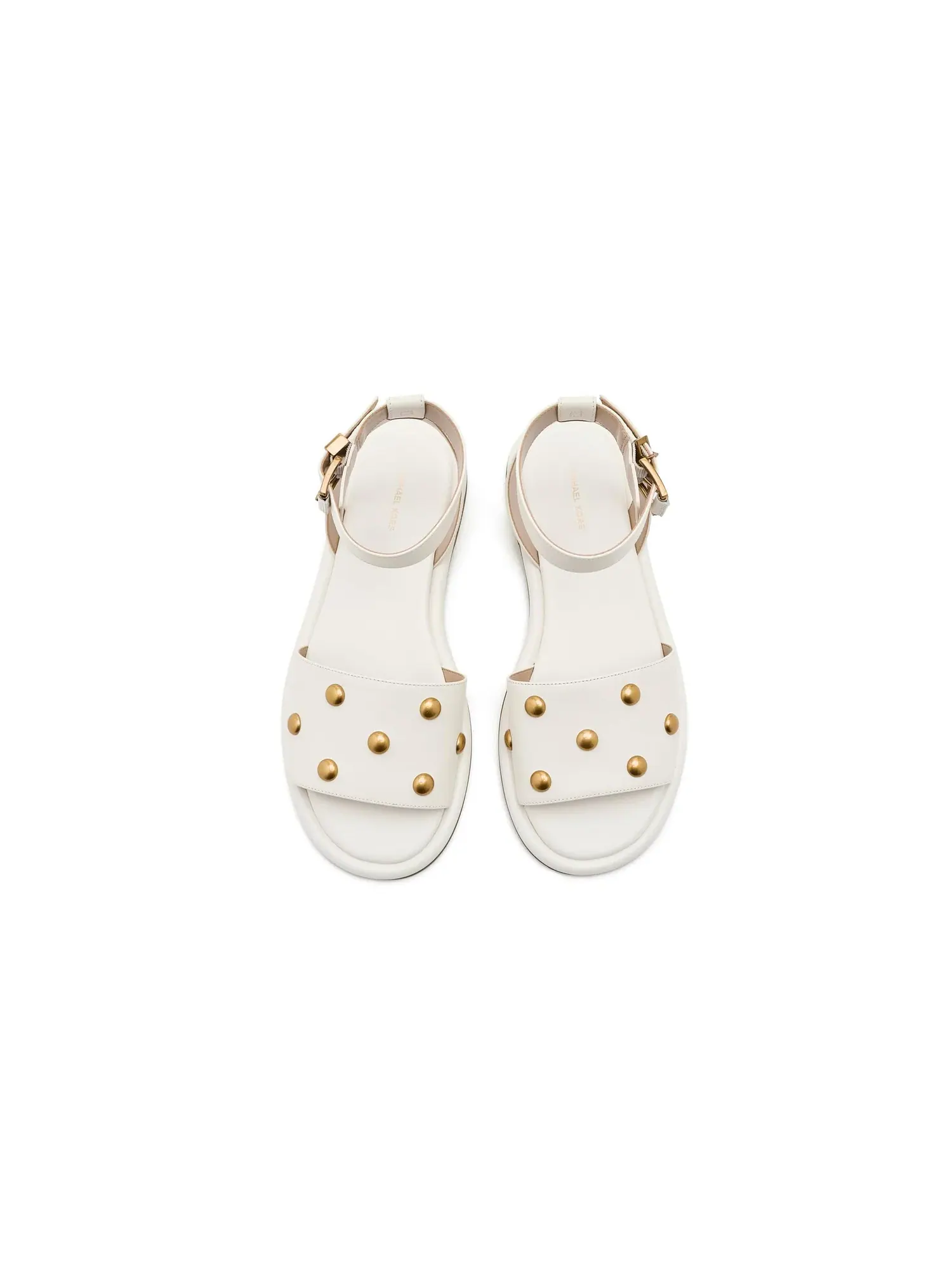 Сандалии Rosetta Flat Michael Michael Kors — изображение 2 из 4, белый