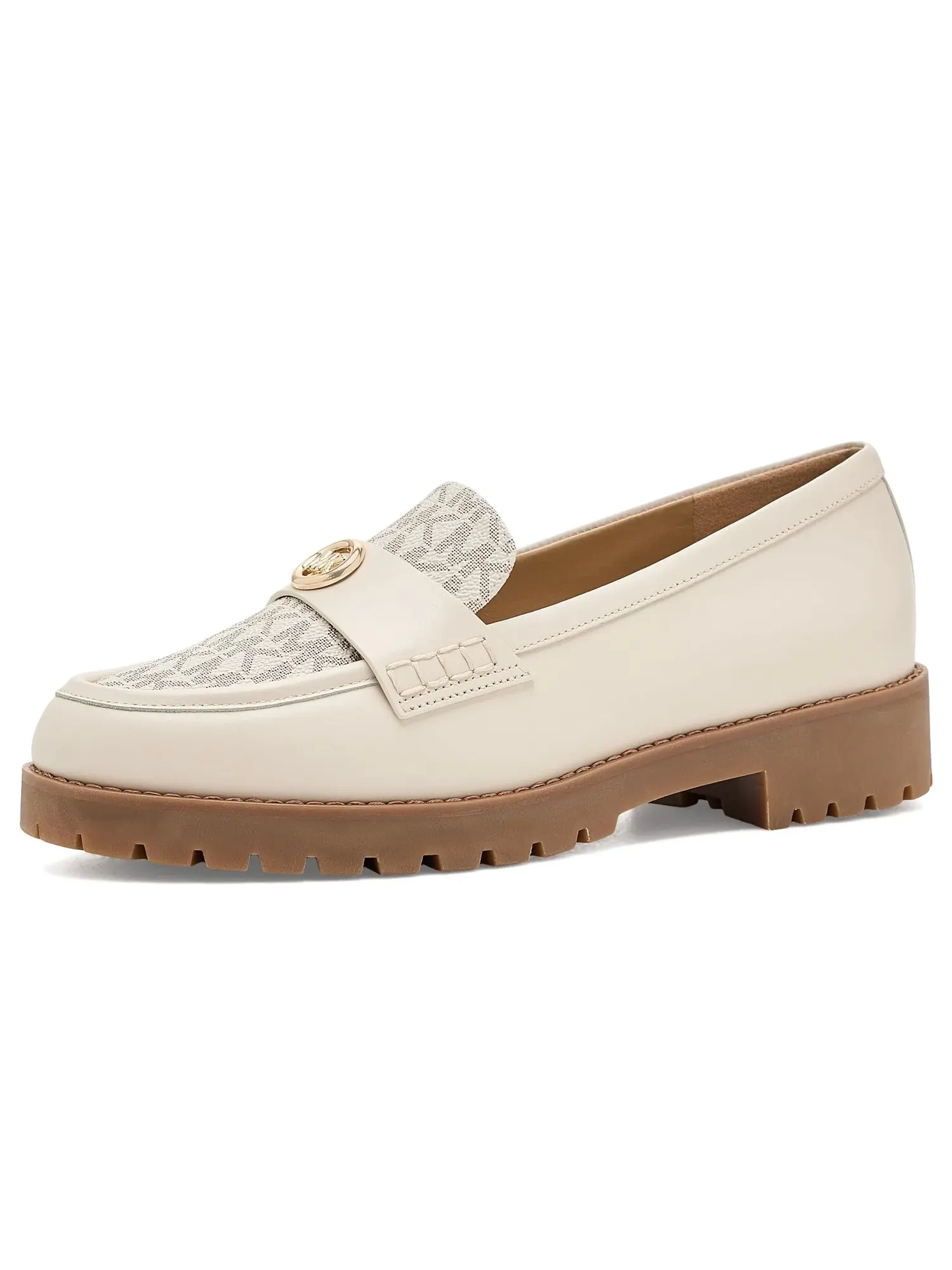 Лоферы Jaelyn Lug Loafers Michael Michael Kors — изображение 1 из 4, ванильный