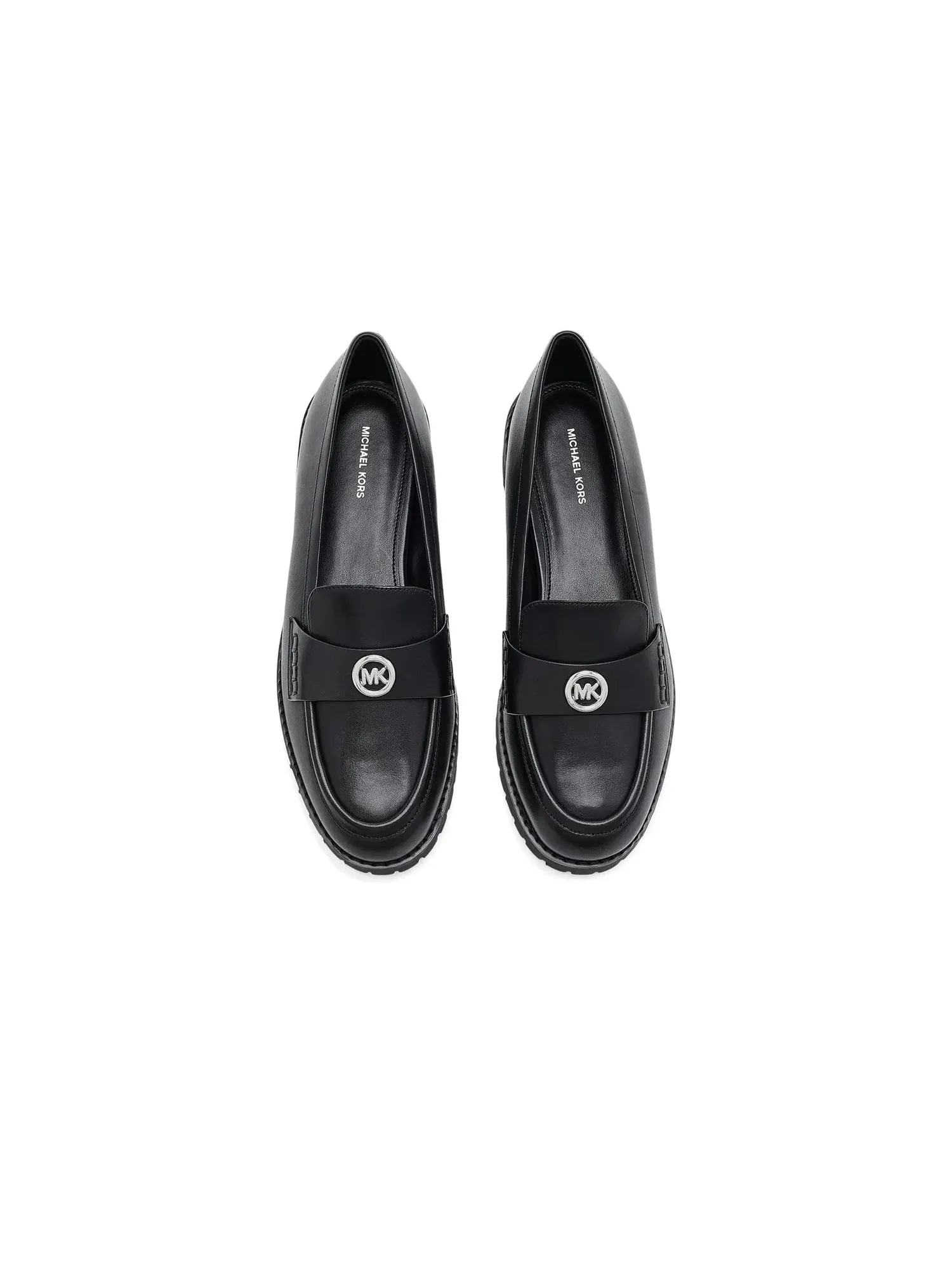 Лоферы Jaelyn Lug Loafers Michael Michael Kors — изображение 2 из 4, черный