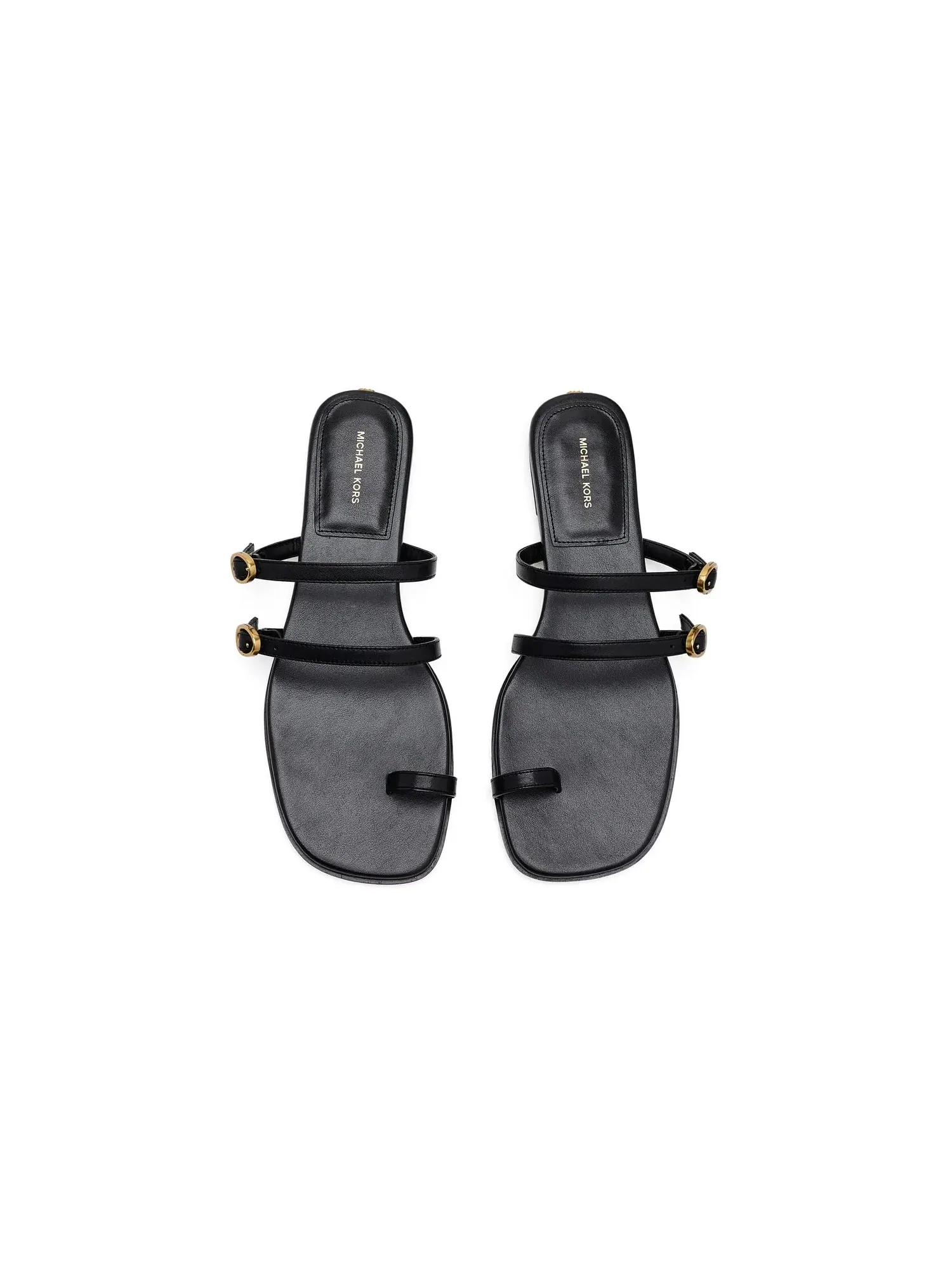 Сандалии Kya Flat Michael Michael Kors — изображение 2 из 4, черный