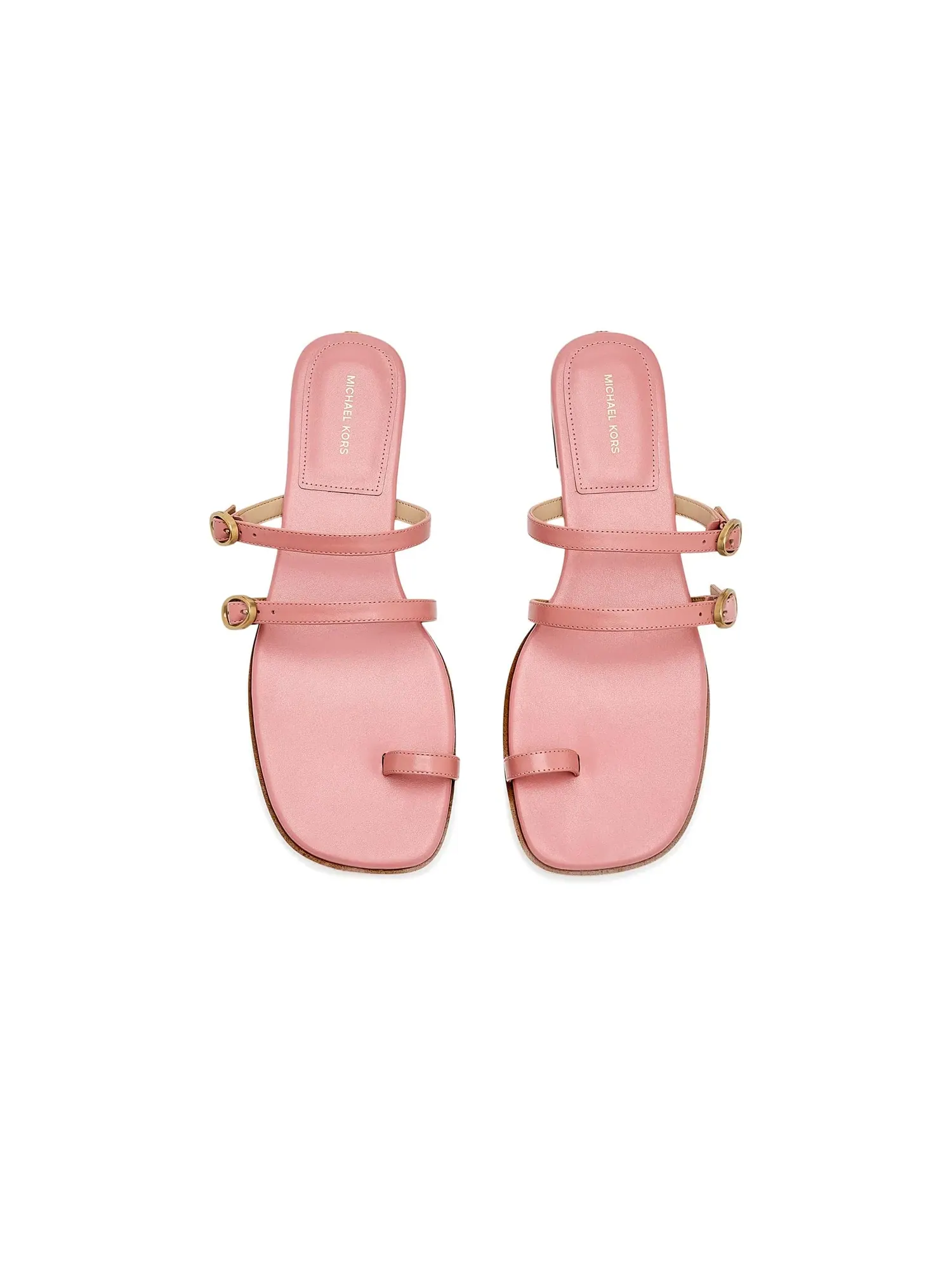 Сандалии Kya Flat Michael Michael Kors — изображение 2 из 4, розовый