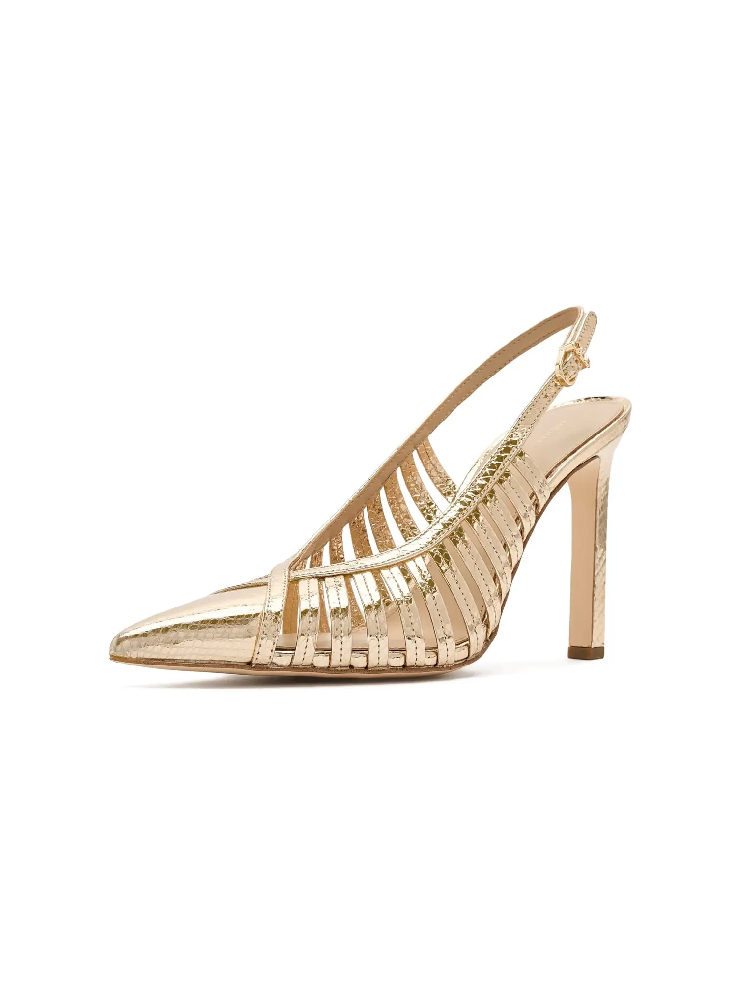 Туфли на высоком каблуке Adriana High Pumps Michael Michael Kors — изображение 1 из 4, бледный золотистый