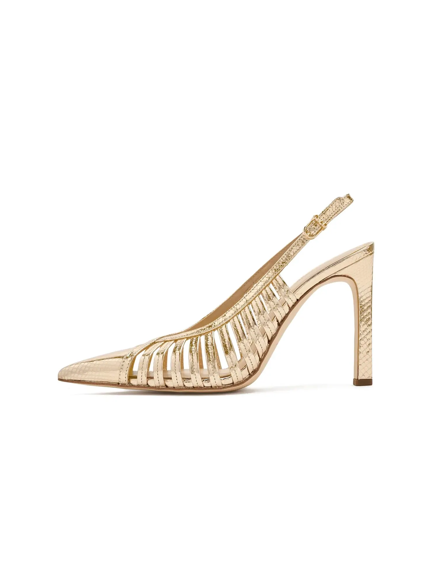 Туфли на высоком каблуке Adriana High Pumps Michael Michael Kors — изображение 4 из 4, бледный золотистый