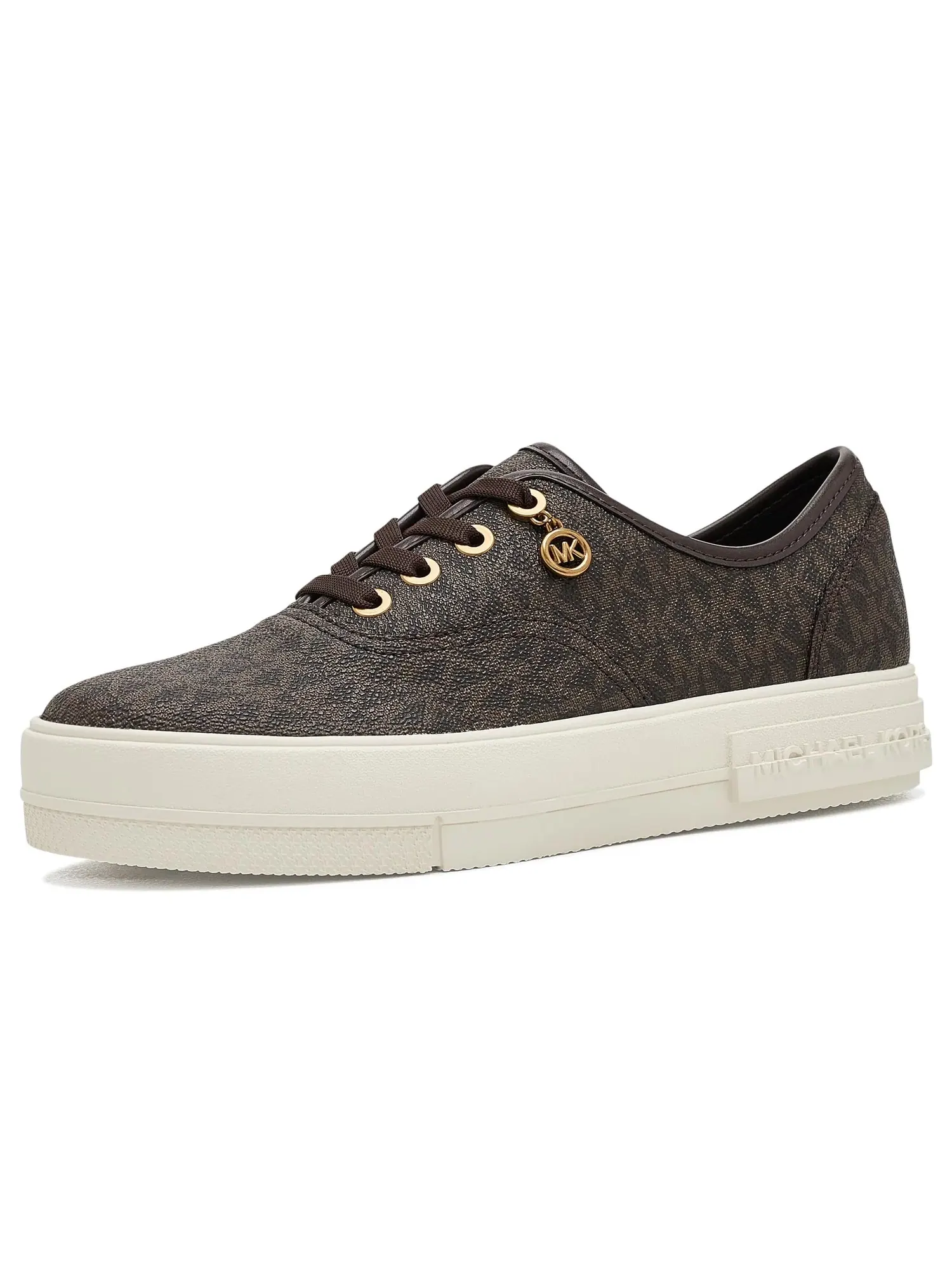 Кроссовки на шнуровке Lindsey Lace-Up Michael Michael Kors — изображение 1 из 4, коричневый