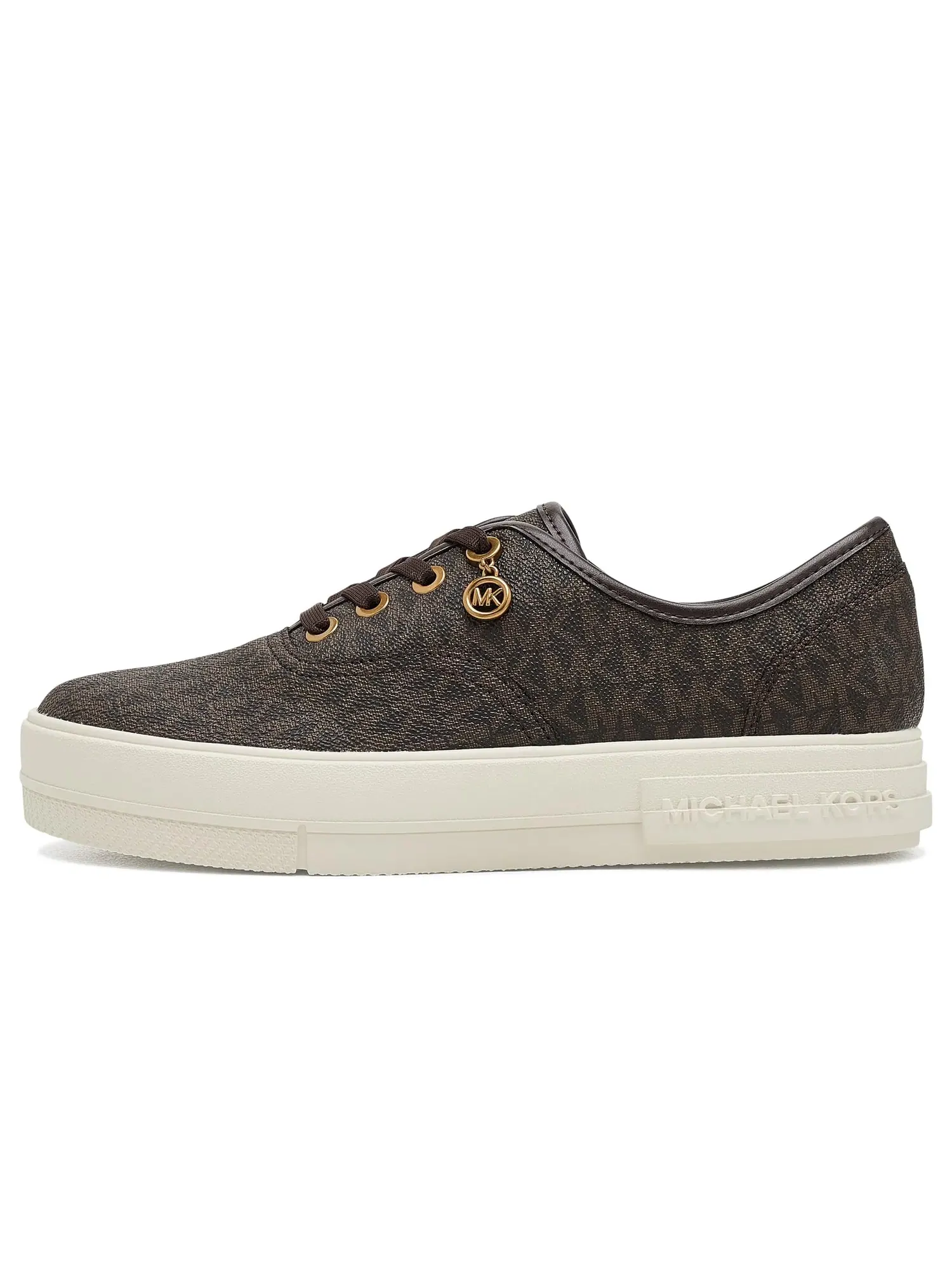 Кроссовки на шнуровке Lindsey Lace-Up Michael Michael Kors — изображение 4 из 4, коричневый