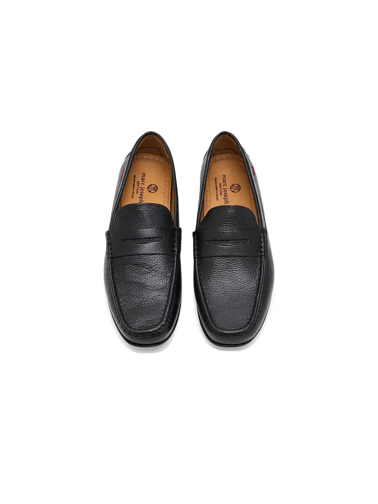 Лоферы West Village Penny Loafers Marc Joseph New York — изображение 2 из 4, черный