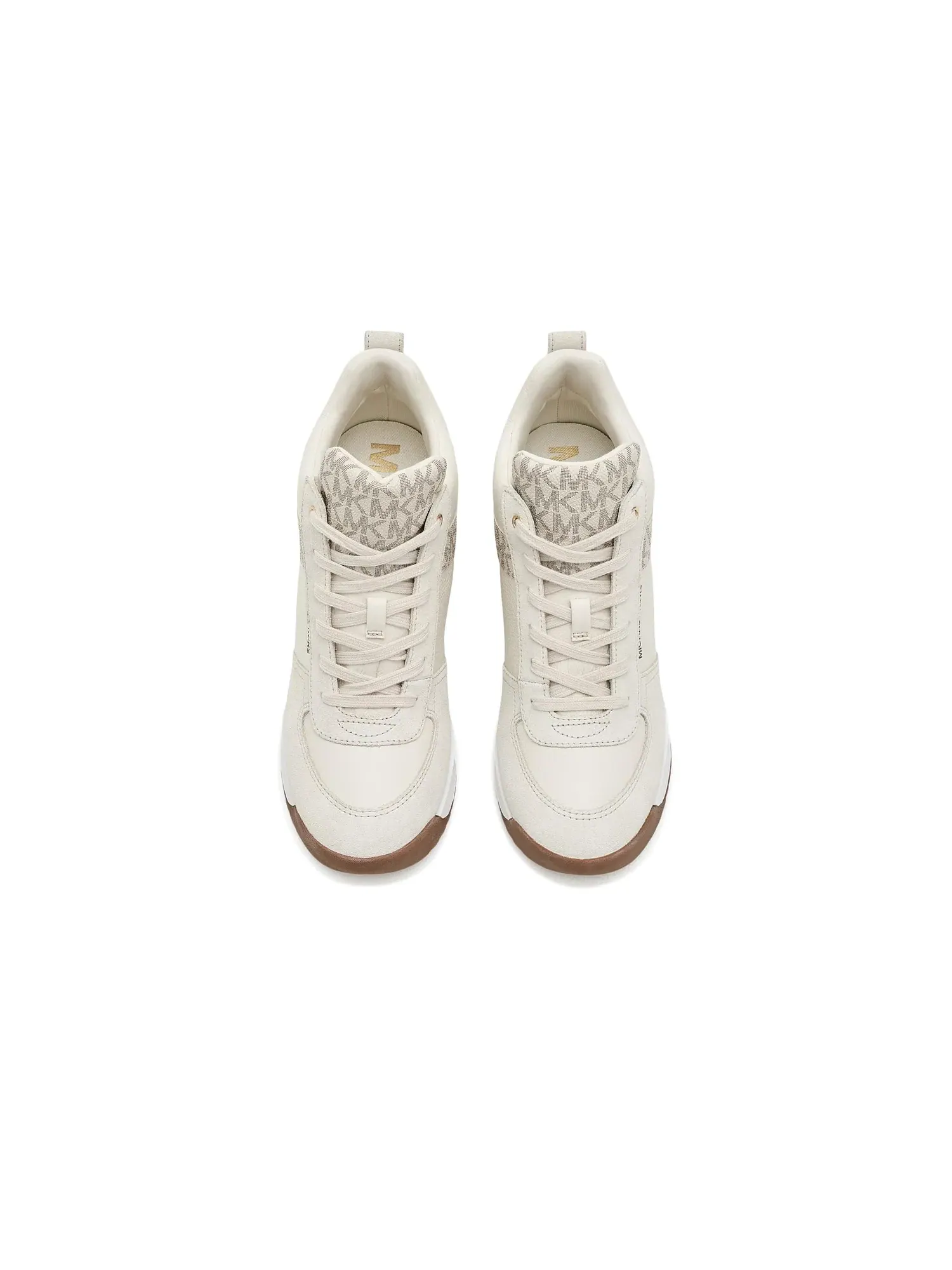 Кроссовки Nikko S2 Wedge Trainers Michael Michael Kors — изображение 2 из 4, ванильный