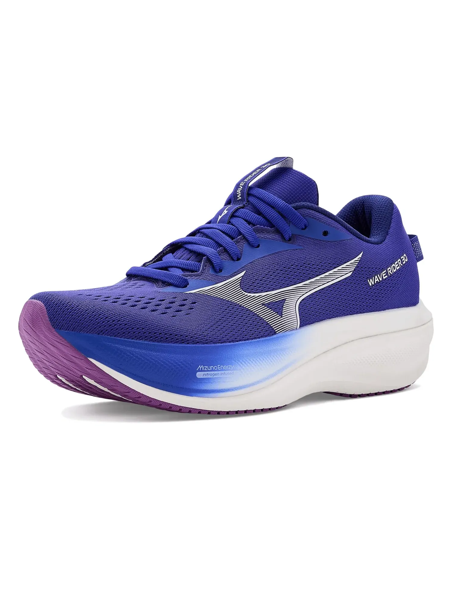 Кроссовки Wave Rider 30 Mizuno — изображение 1 из 4, белый
