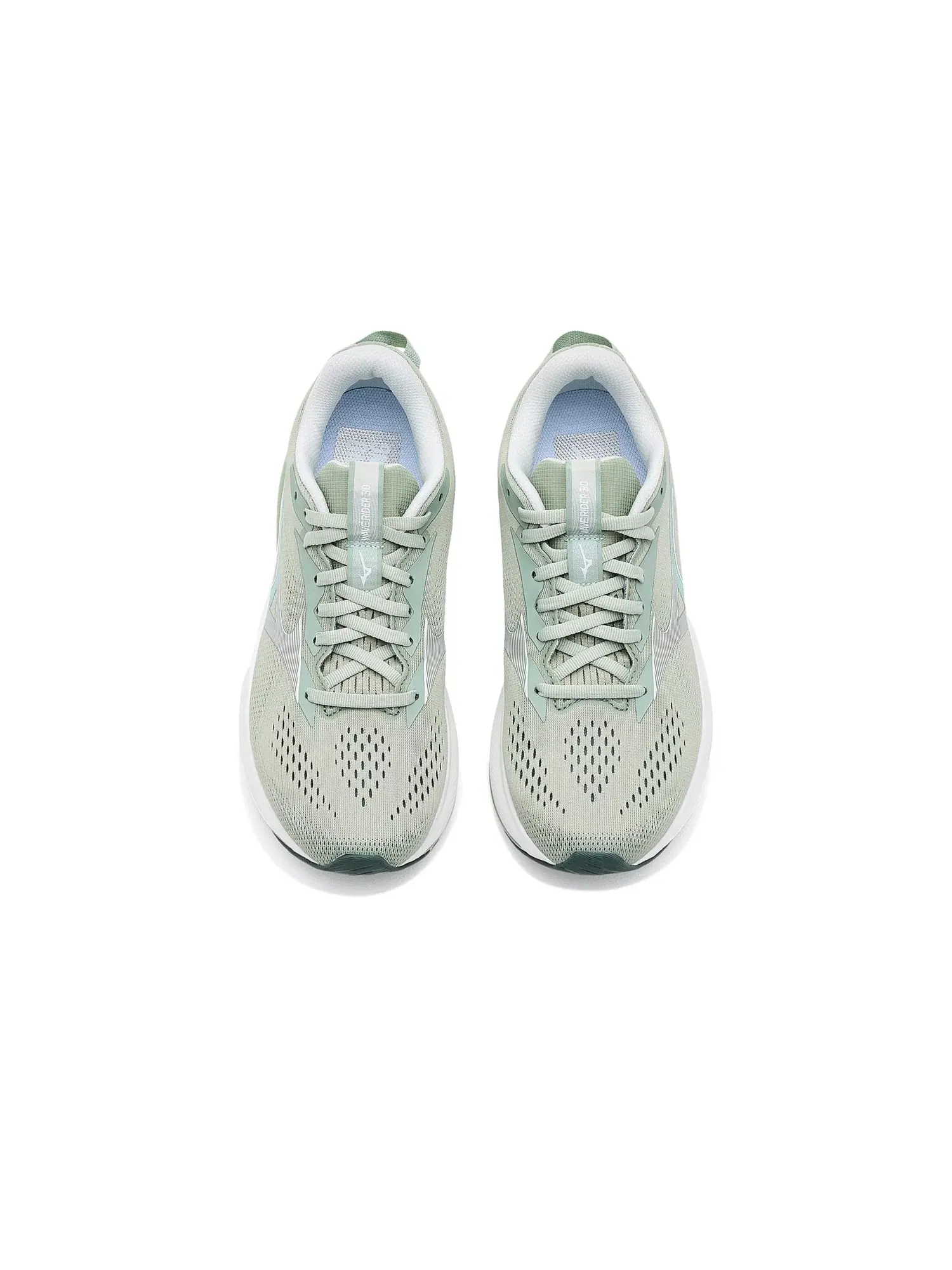 Кроссовки Wave Rider 30 Mizuno — изображение 2 из 4, зеленый