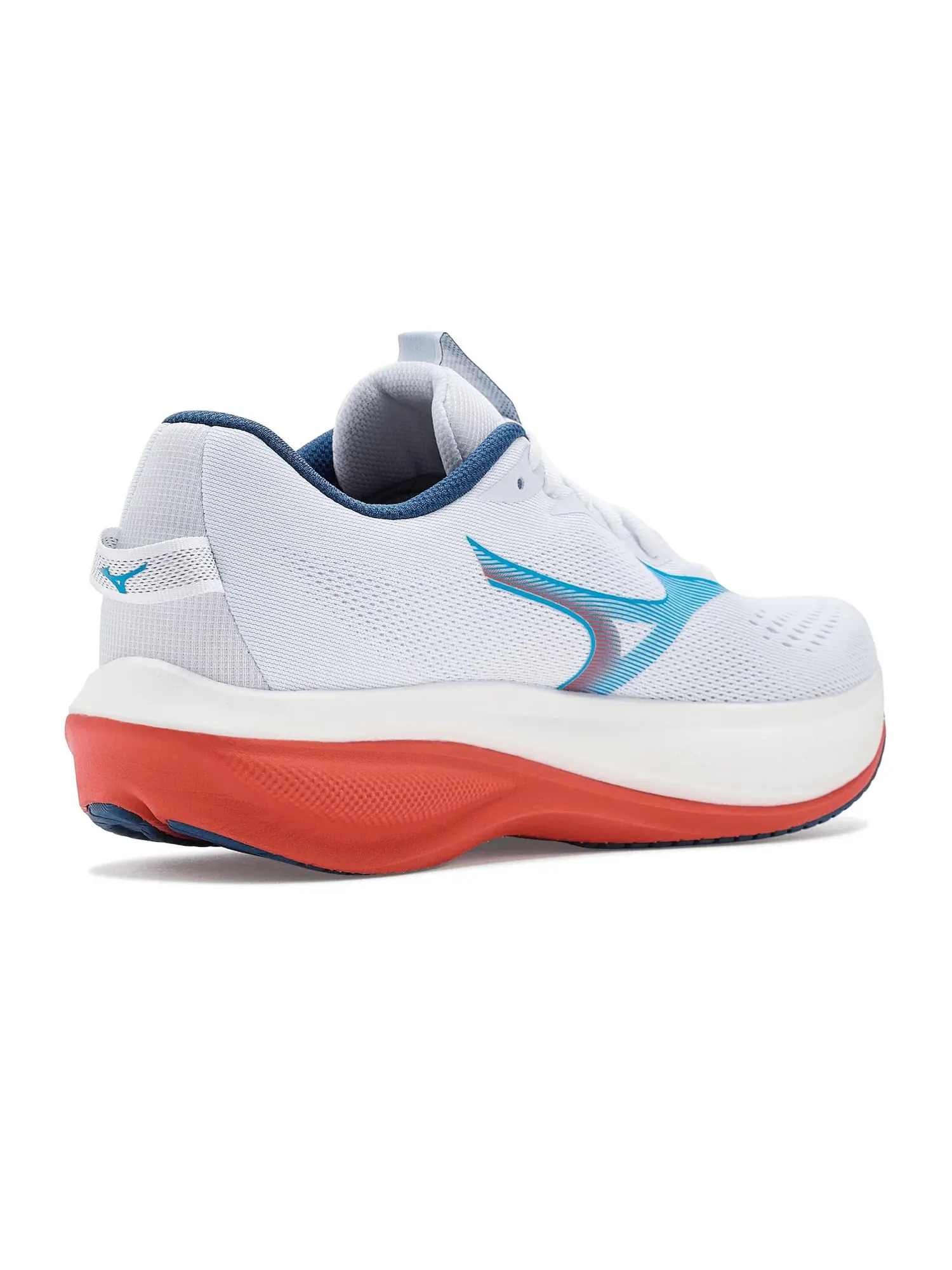 Кроссовки Wave Rider 30 Mizuno — изображение 3 из 4, белый/синий