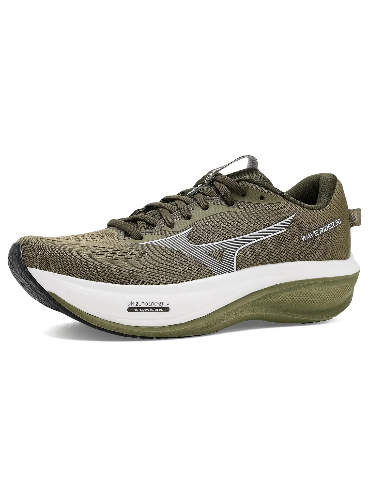 Кроссовки Wave Rider 30 Mizuno — изображение 1 из 4, белый