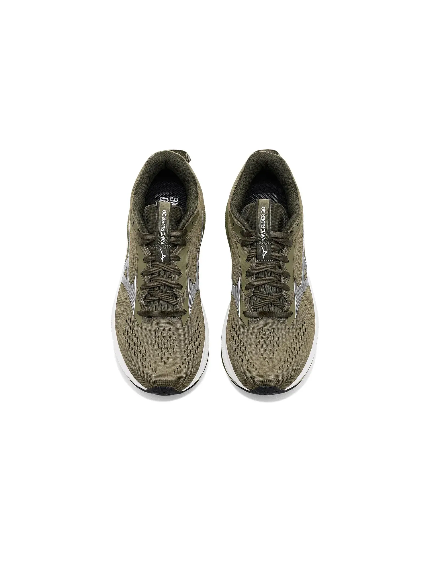 Кроссовки Wave Rider 30 Mizuno — изображение 2 из 4, белый
