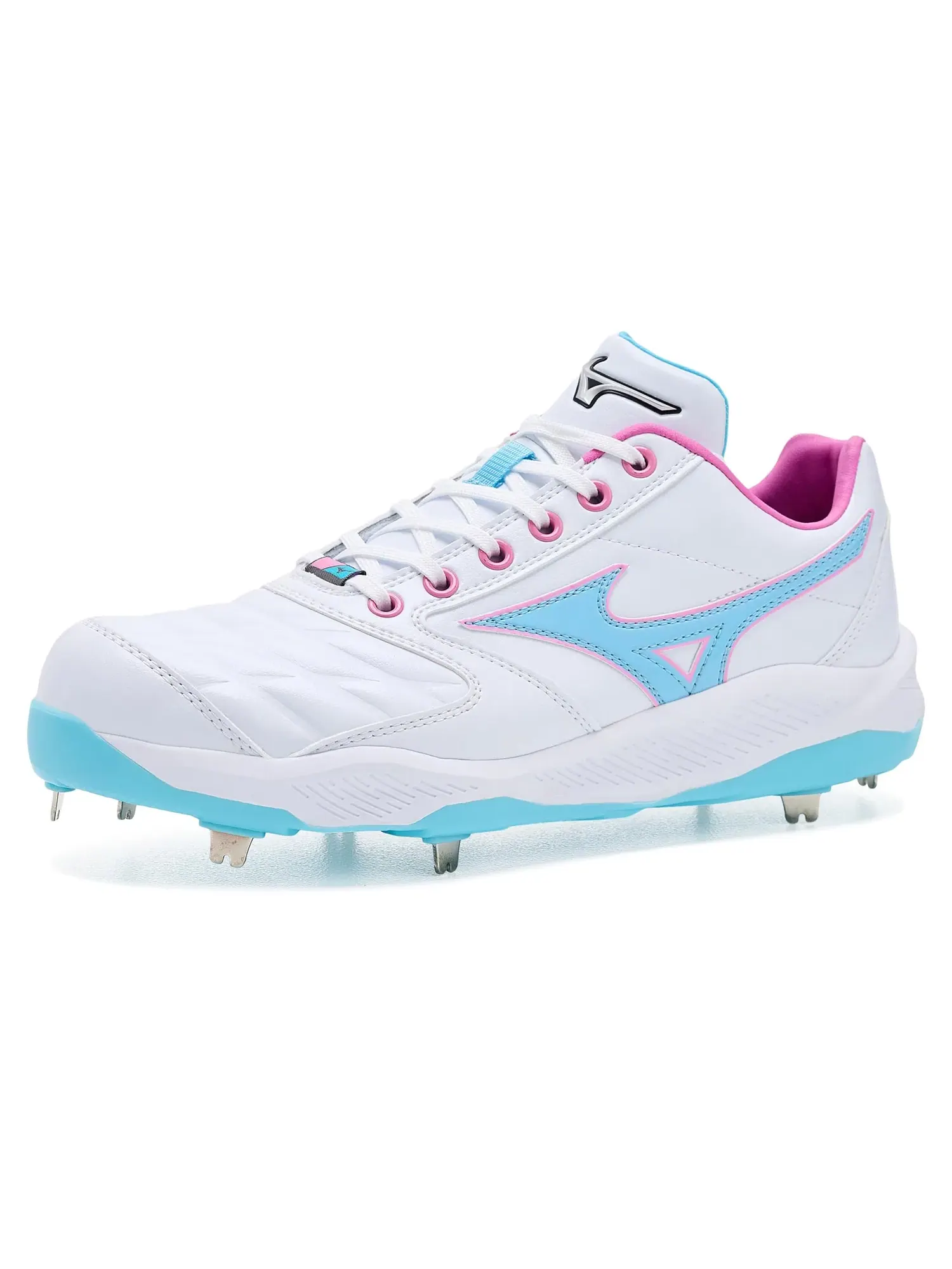 Кроссовки Pro Select Fp Metal Mizuno — изображение 1 из 4, белый/розовый