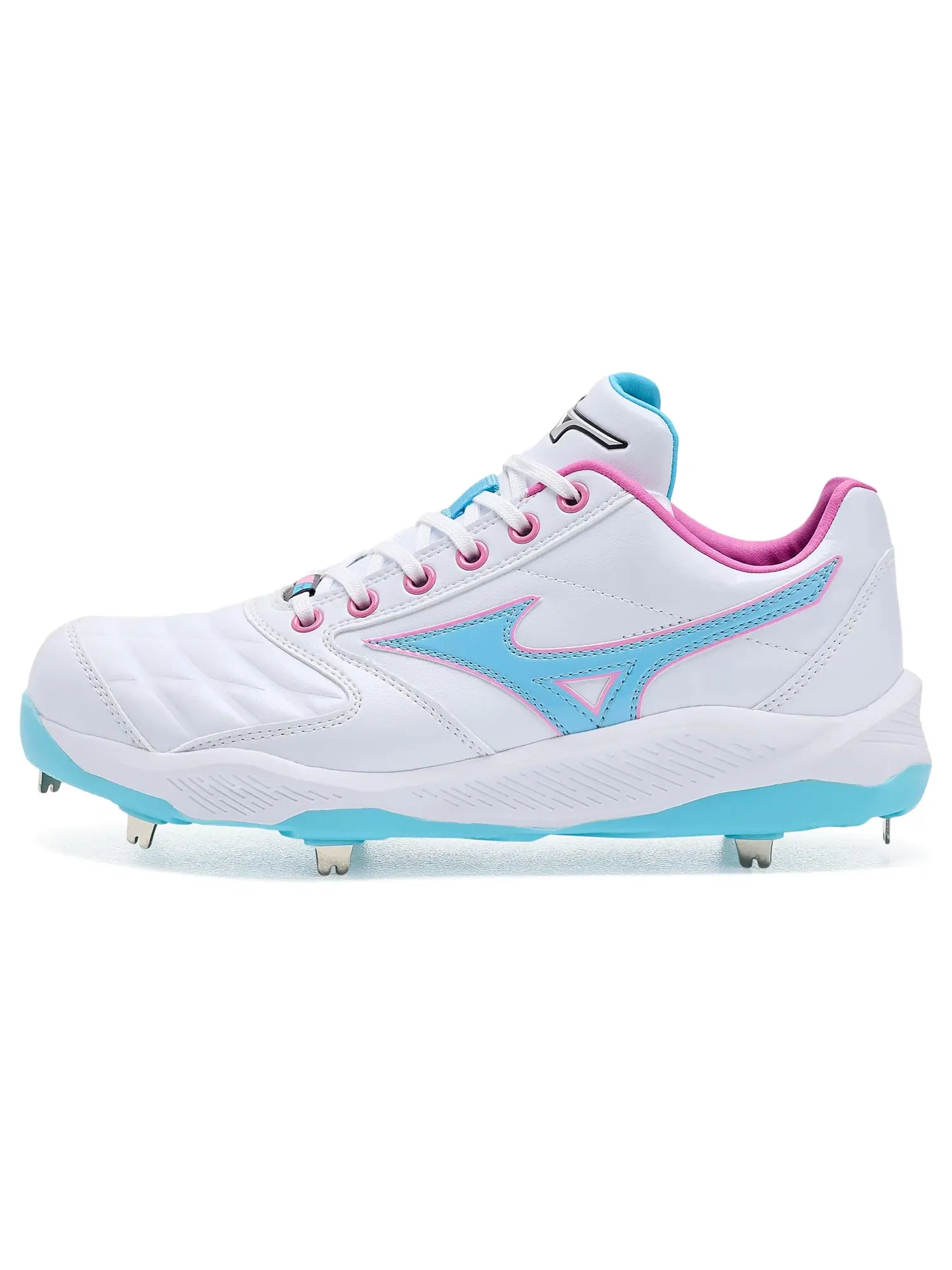 Кроссовки Pro Select Fp Metal Mizuno — изображение 4 из 4, белый/розовый