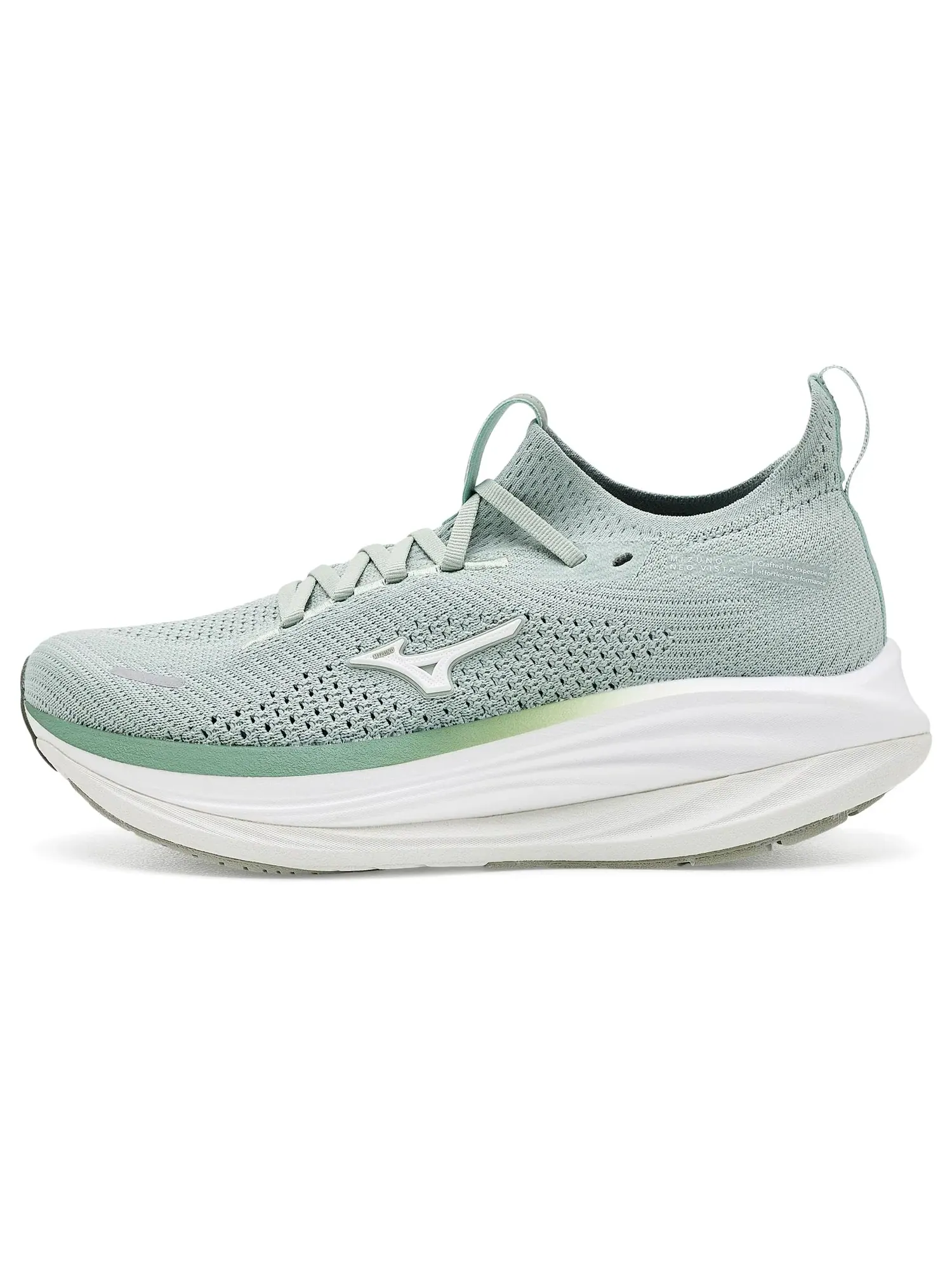 Кроссовки Neo Vista 3 Mizuno — изображение 4 из 4, голубой серый/белый