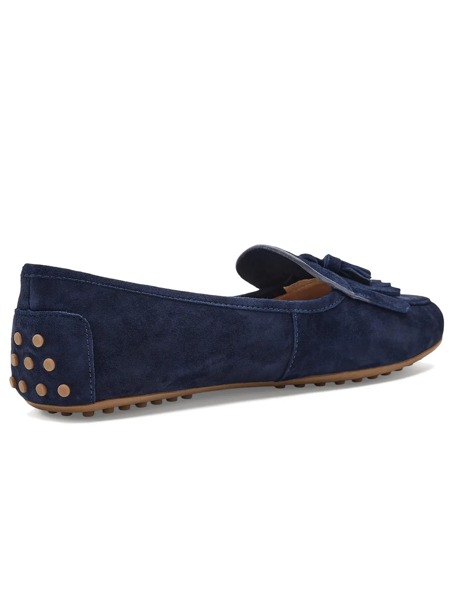 Балетки Tayte Suede Kiltie Drivers Lauren Ralph Lauren — изображение 3 из 4, темно-синий