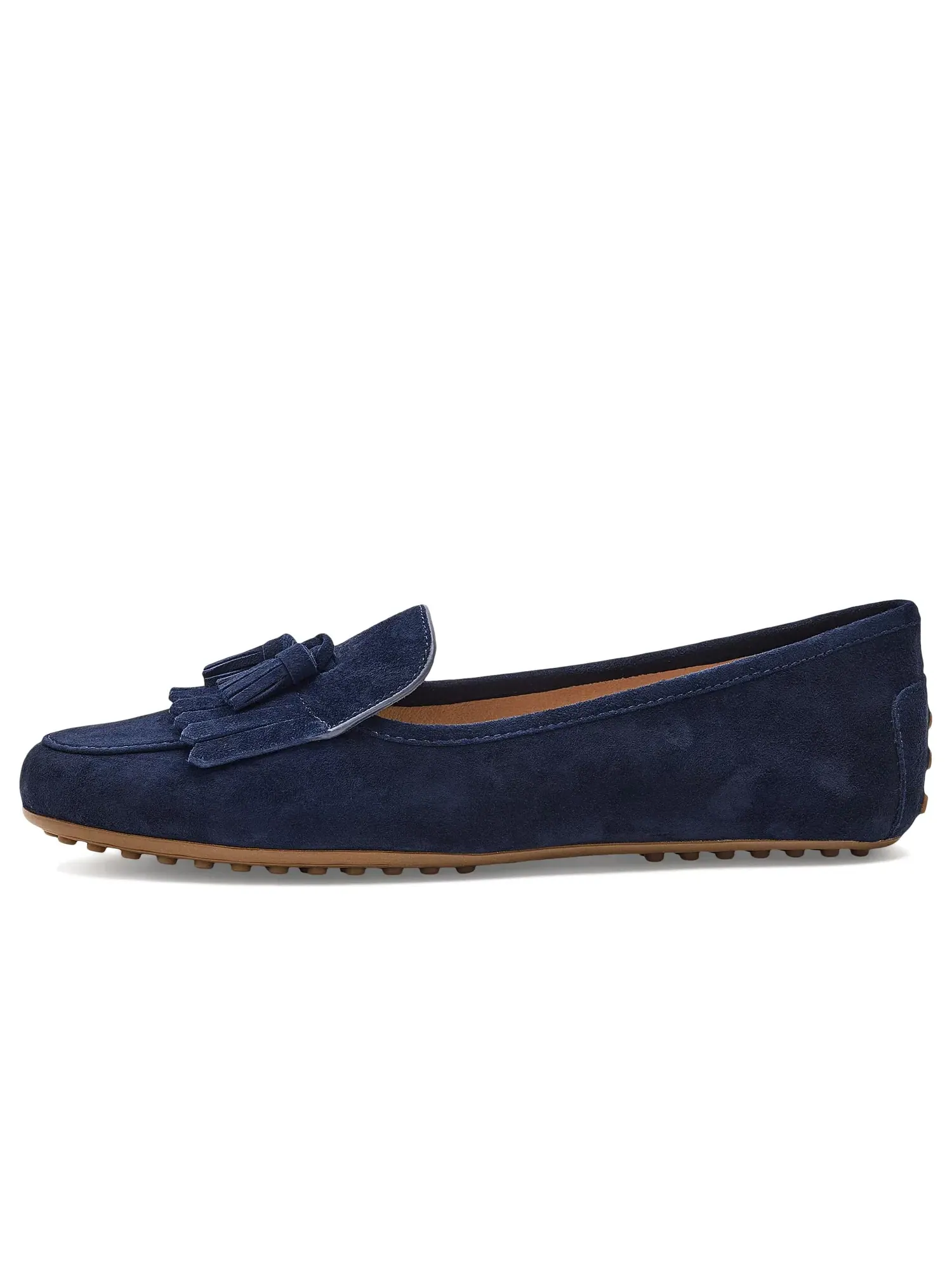 Балетки Tayte Suede Kiltie Drivers Lauren Ralph Lauren — изображение 4 из 4, темно-синий