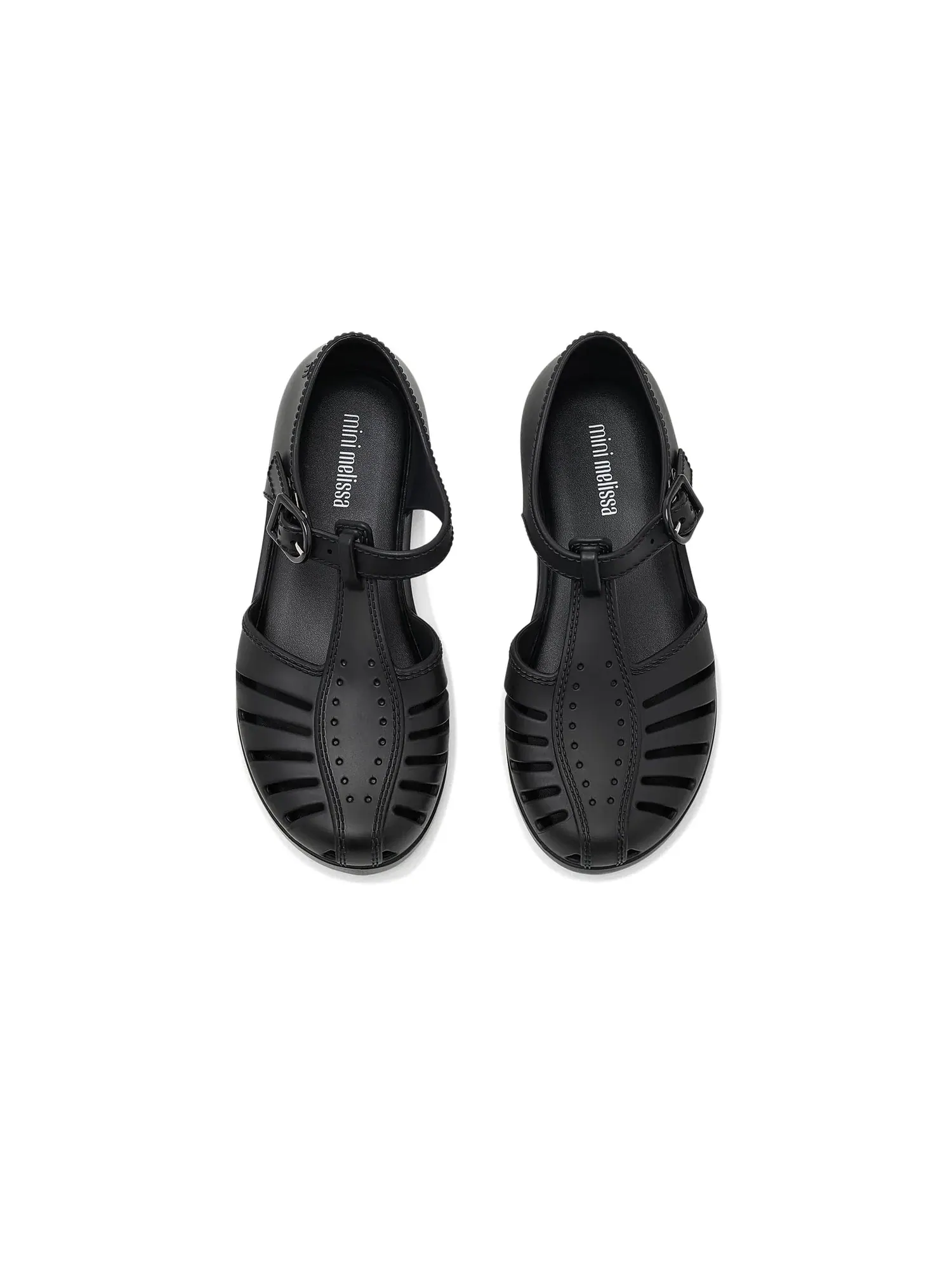 Сандалии Aranha 79 II (для маленьких и больших детей) Mini Melissa — изображение 2 из 4, черный