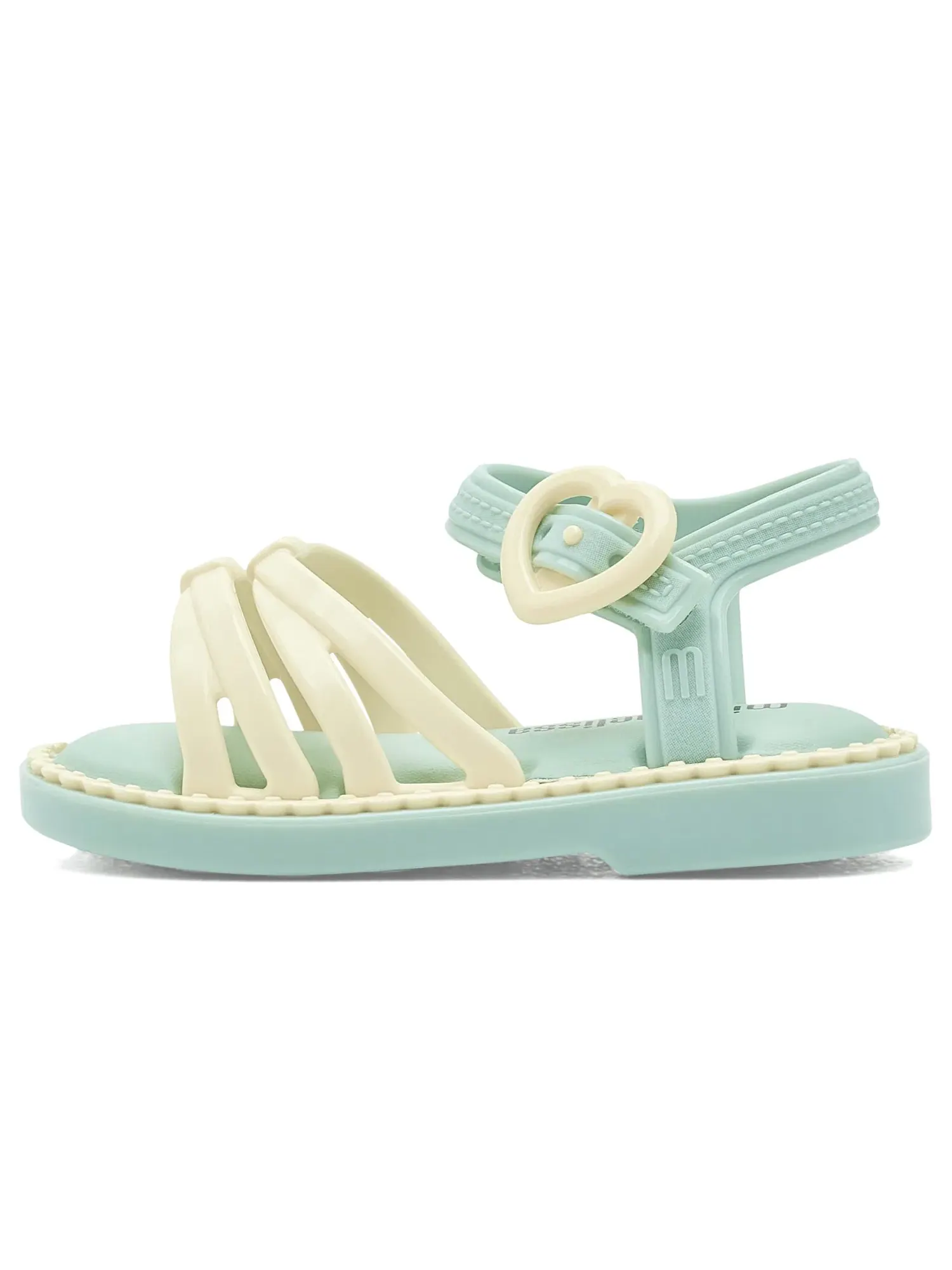 Сандалии Aurora (для малышей и маленьких детей) Mini Melissa — изображение 4 из 4, зеленый/бежевый