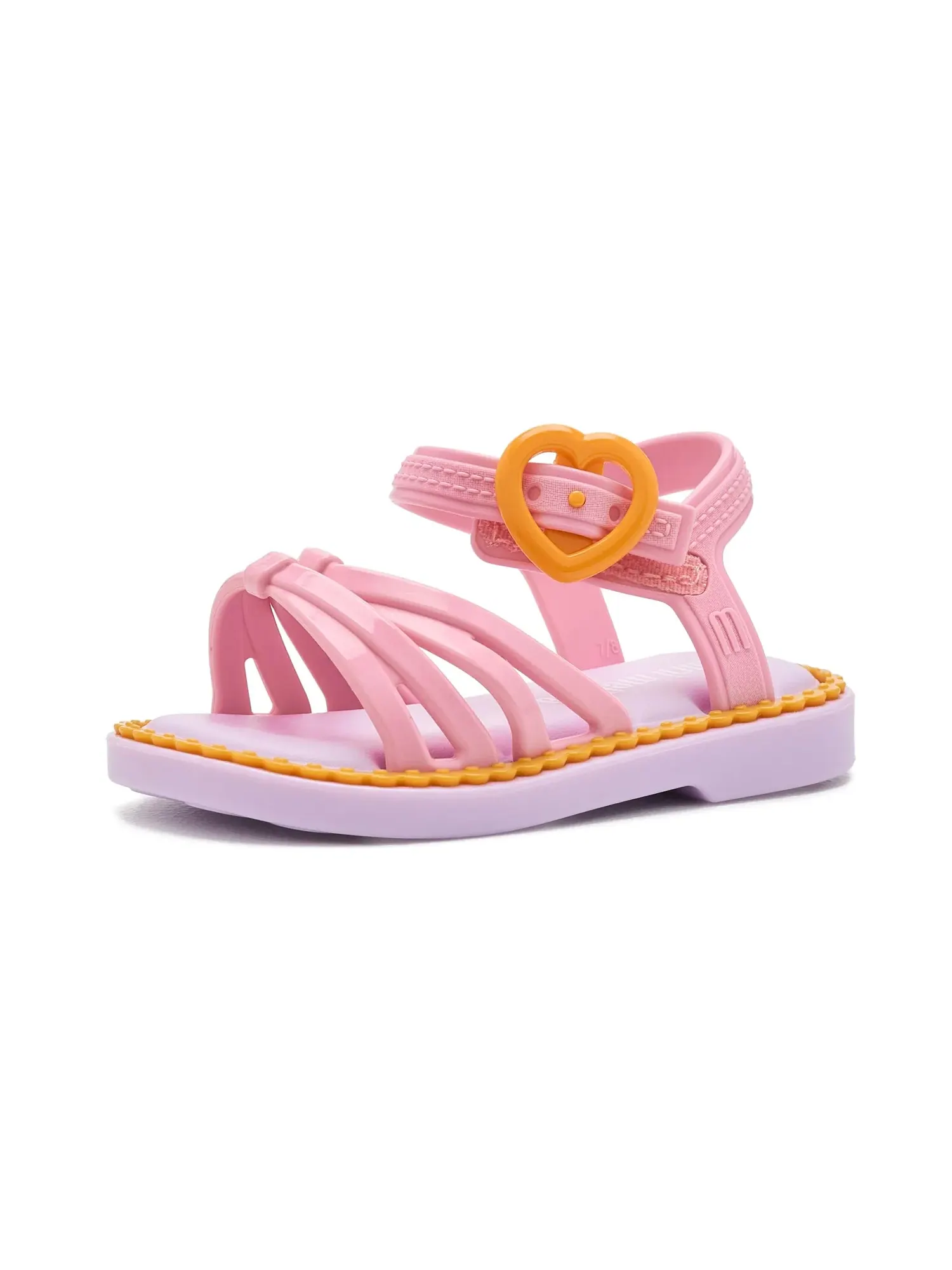 Сандалии Aurora (для малышей и маленьких детей) Mini Melissa — изображение 1 из 4, желтый/розовый