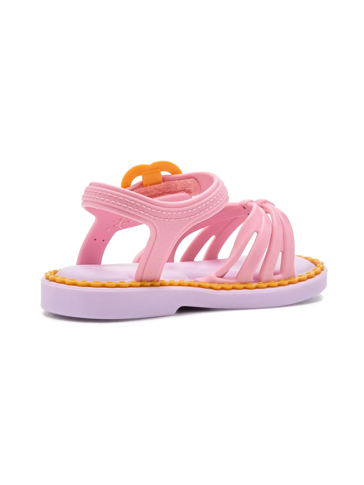 Сандалии Aurora (для малышей и маленьких детей) Mini Melissa — изображение 3 из 4, желтый/розовый