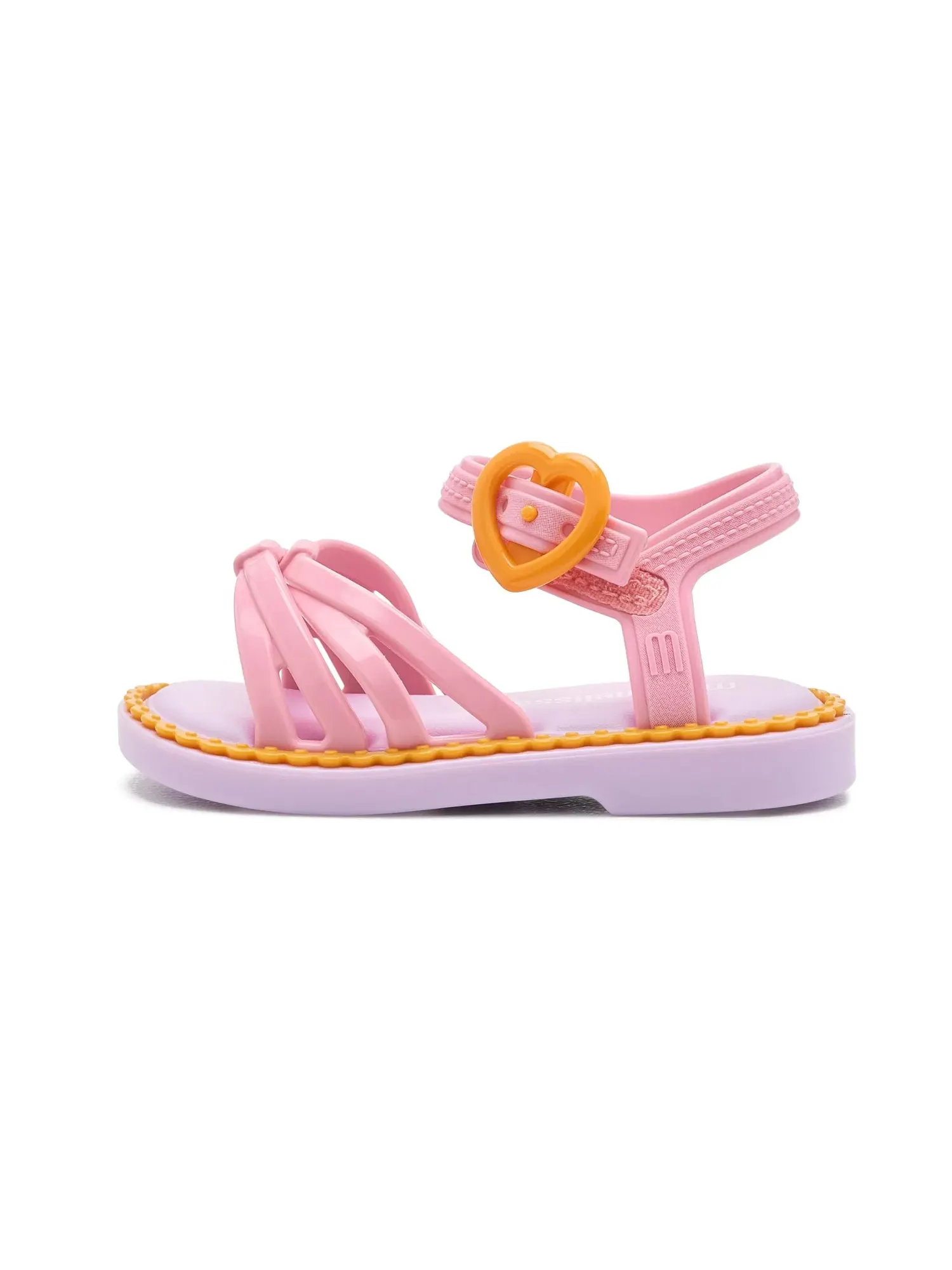 Сандалии Aurora (для малышей и маленьких детей) Mini Melissa — изображение 4 из 4, желтый/розовый