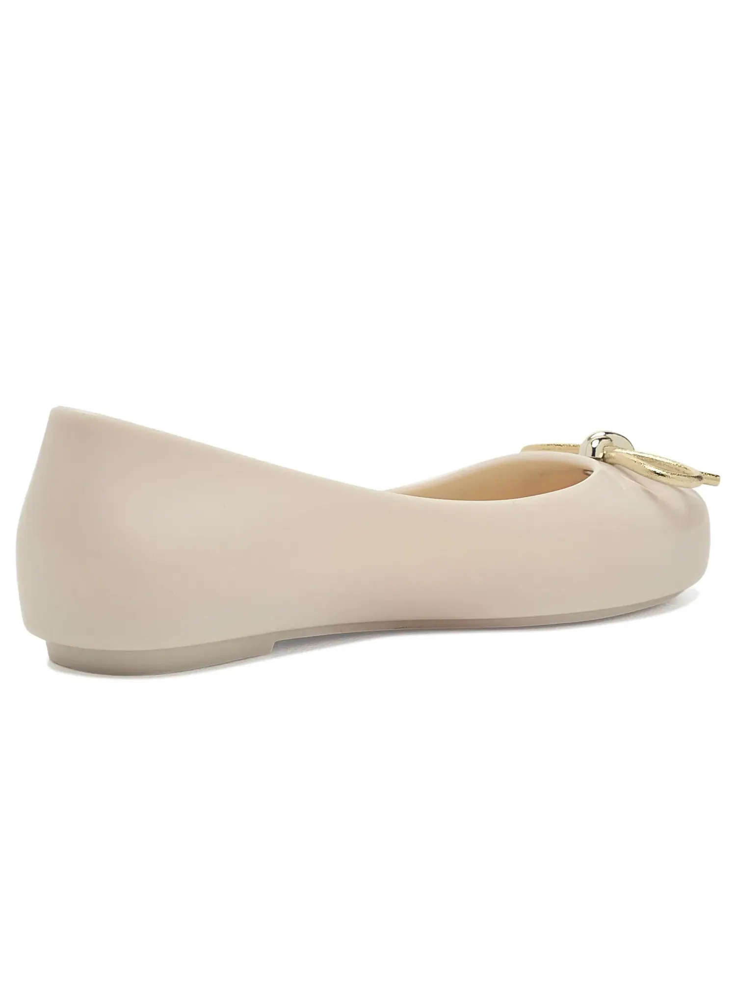 Балетки Sweet Love Chrome (для маленьких и больших детей) Mini Melissa — изображение 3 из 4, бежевый/золотистый