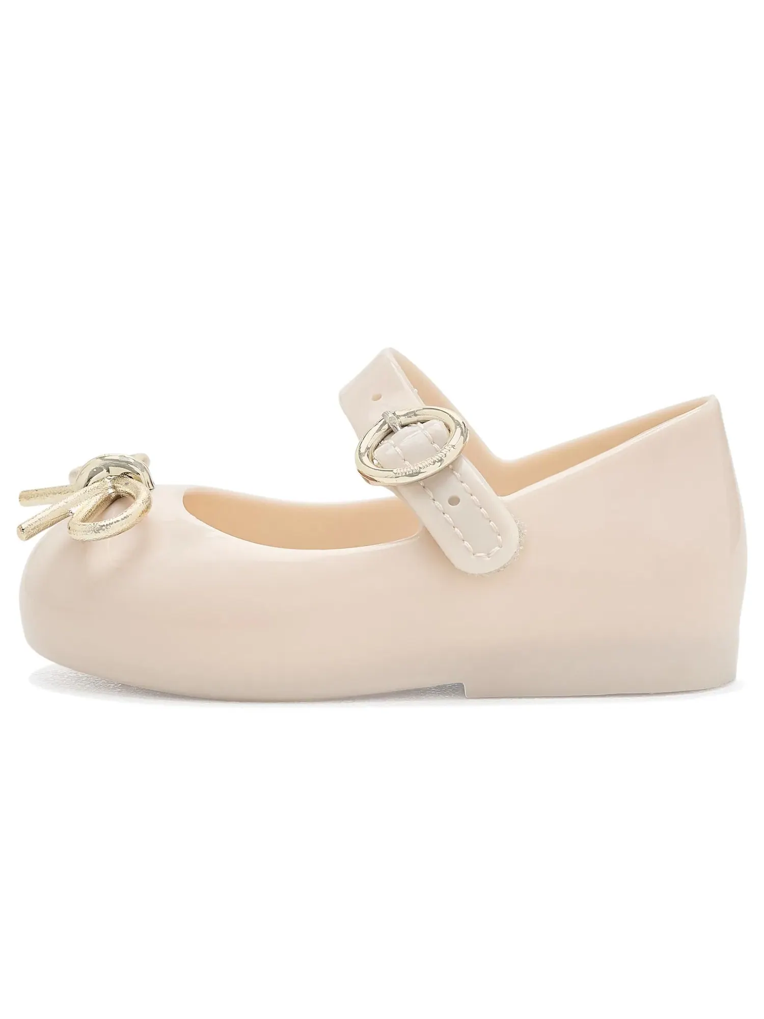 Балетки Sweet Love Chrome (для малышей и маленьких детей) Mini Melissa — изображение 4 из 4, бежевый/золотистый